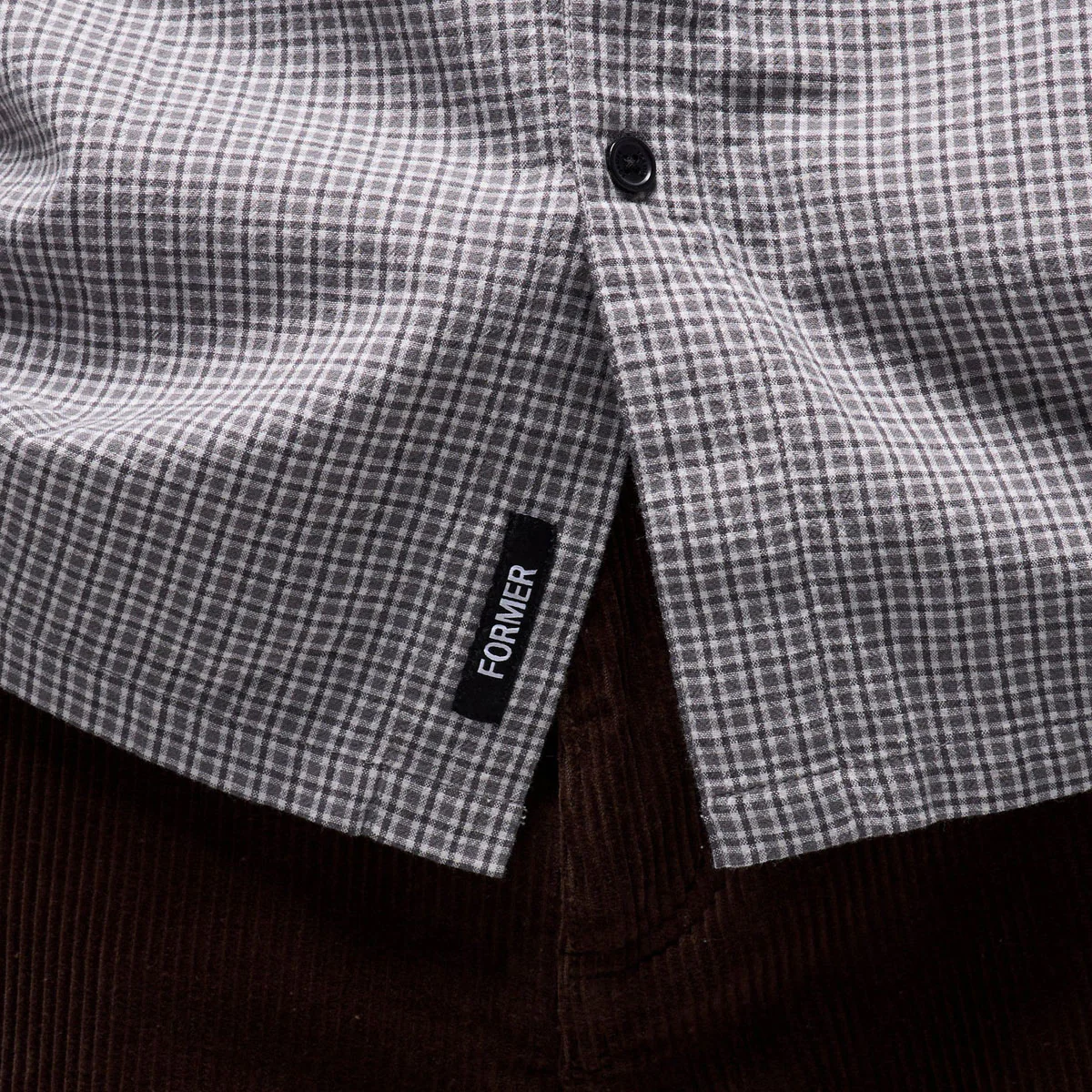 Former Vivian Check Shirt - Black - Image 4
