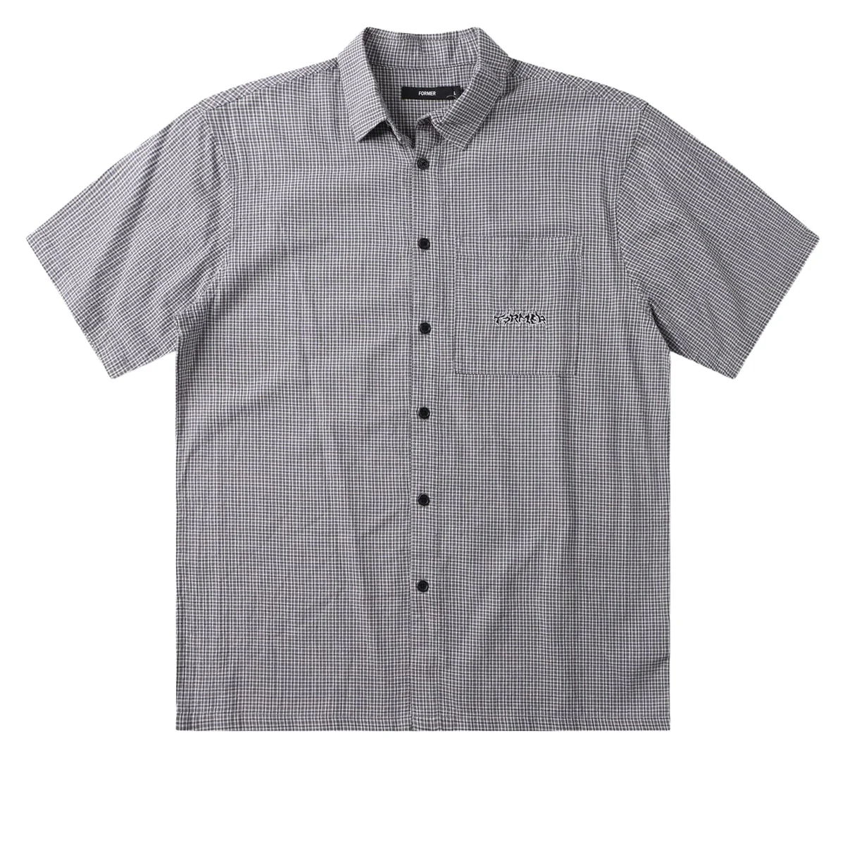 Former Vivian Check Shirt - Black - Image 6