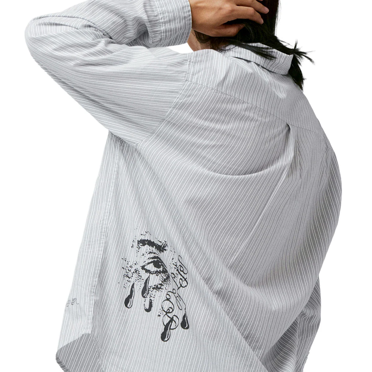 Former Vivian Weeping Long Sleeve Shirt - White - Image 3