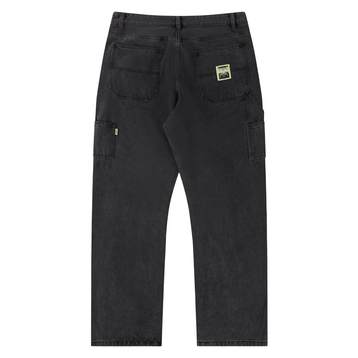 Former VT Distend Denim Carpenter Pants - Washed Black - Image 5