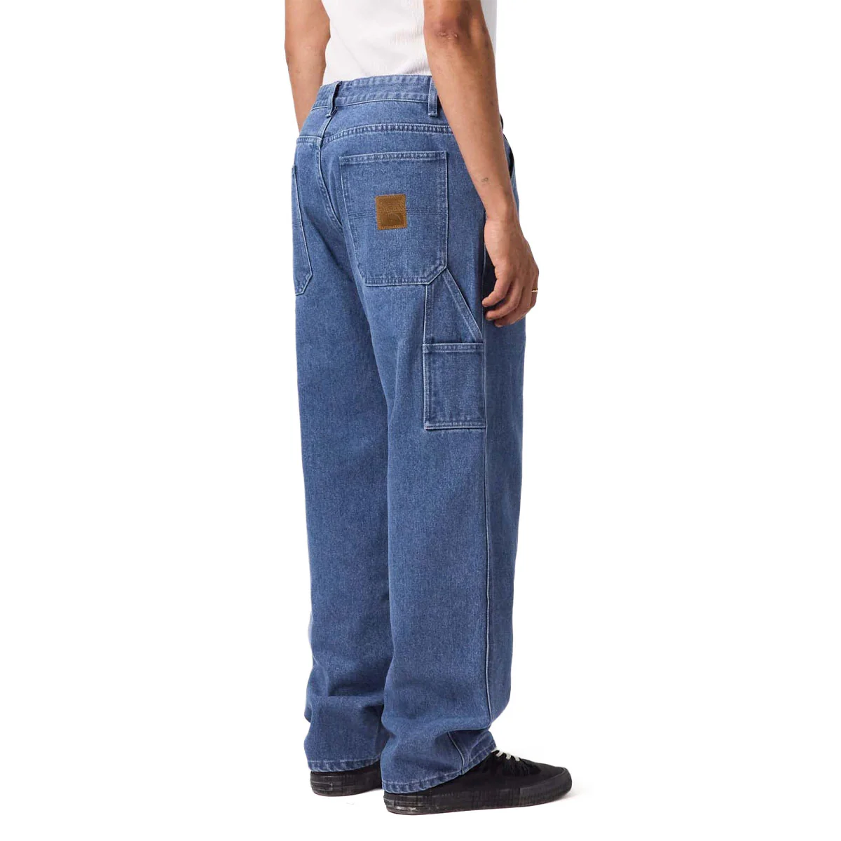 Former VT Distend Denim Carpenter Jeans - Worn Blue - Image 3