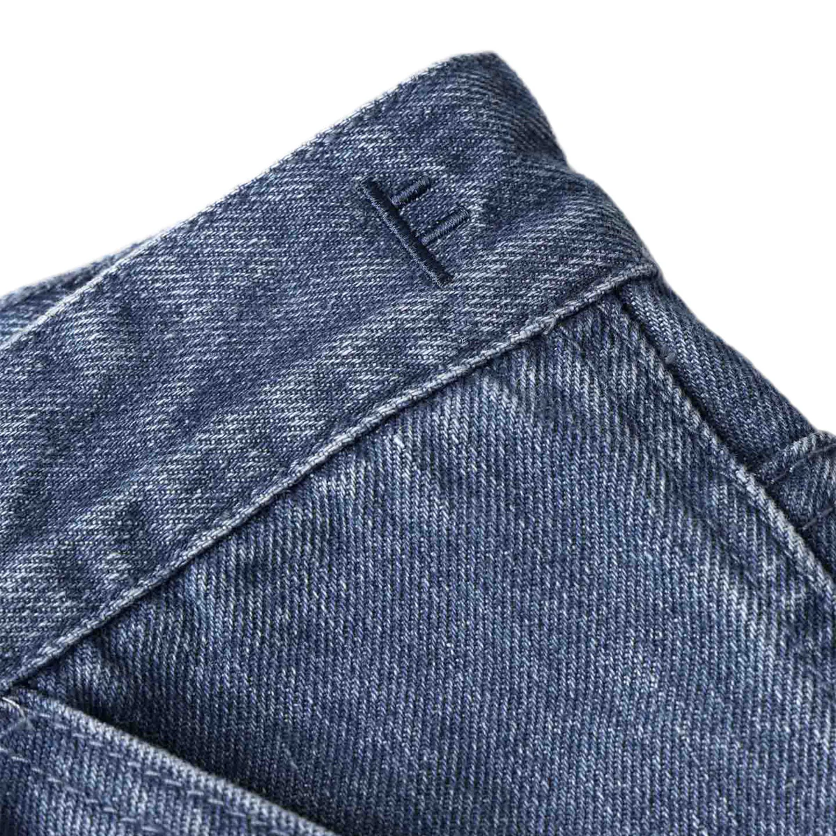 Former VT Distend Denim Carpenter Jeans - Worn Blue - Image 4
