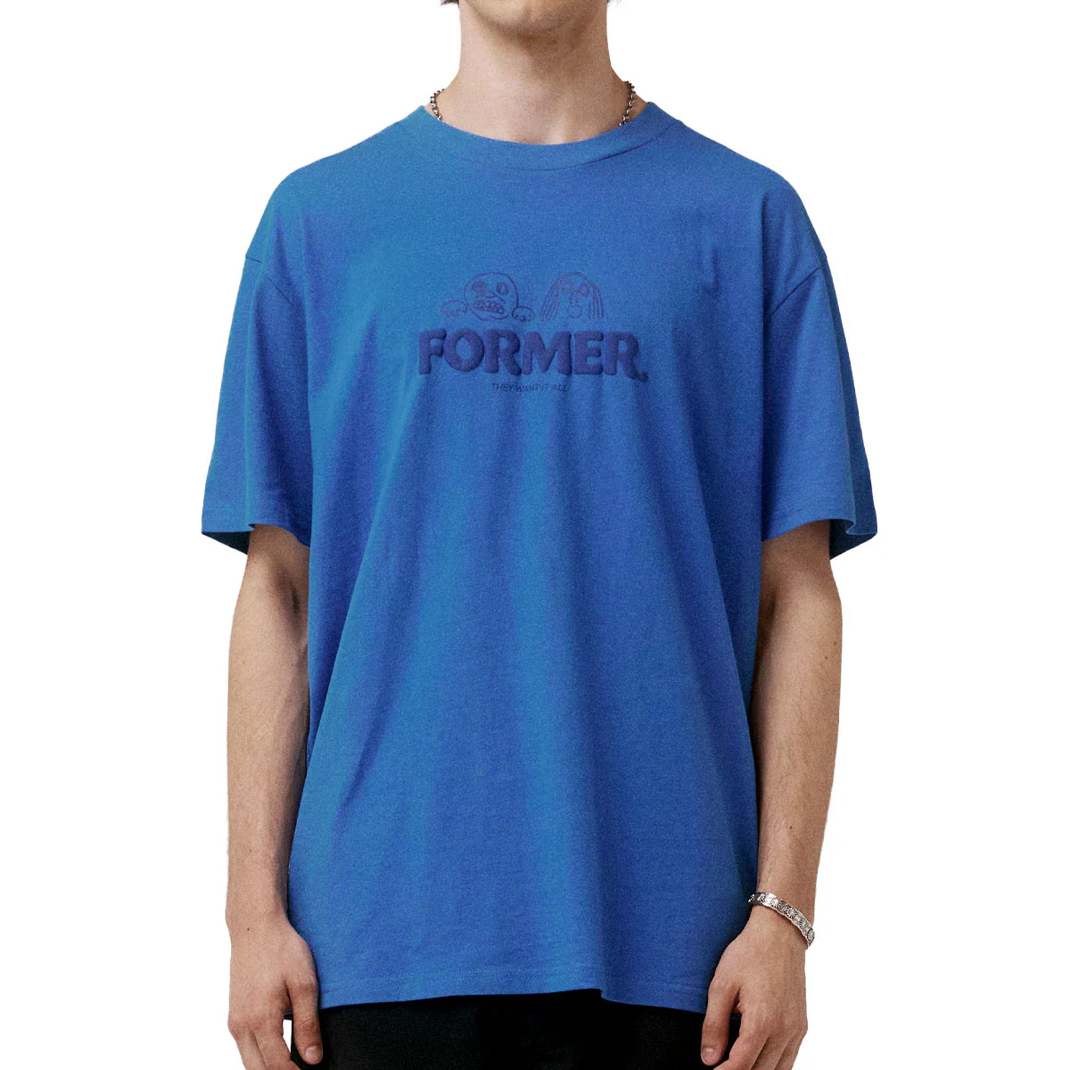 Former Want It All T-Shirt - Cobalt - Image 3