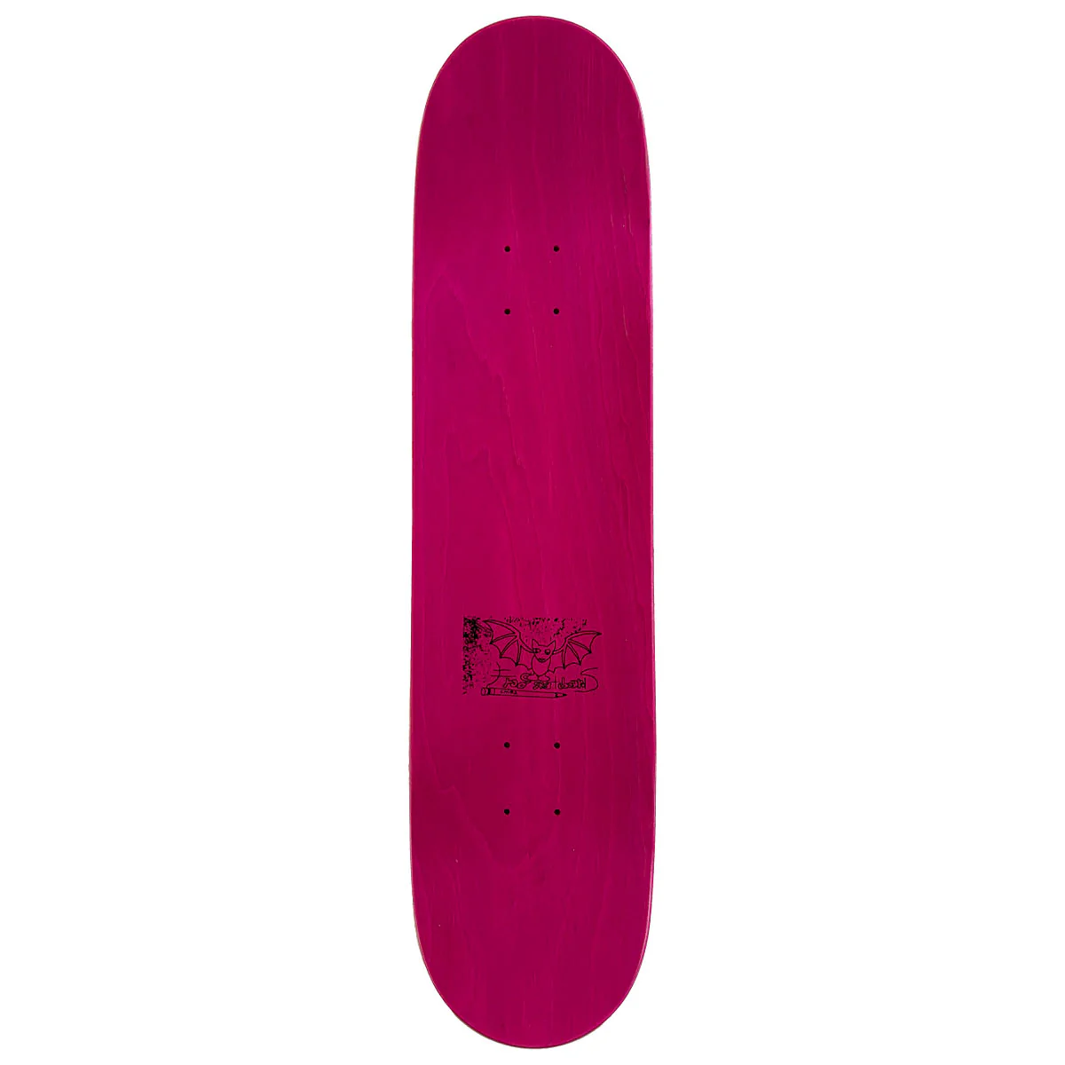 Frog Bat Brain Chris Milic Skateboard Deck - 8.60" - Image 2