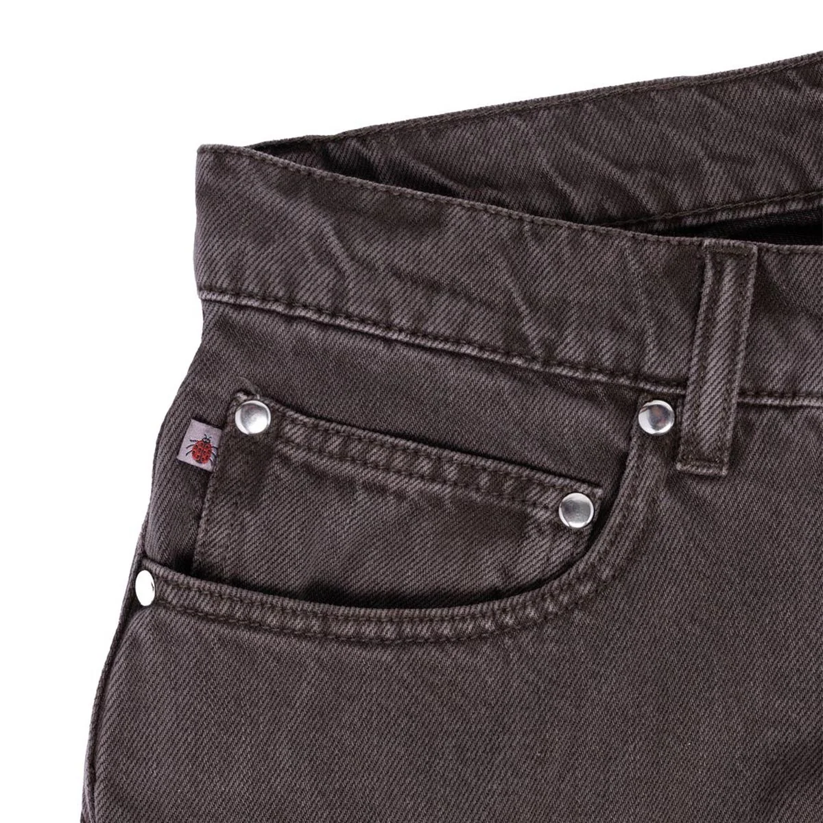 Frog Five Pocket Denim Jeans - Brown - Image 4