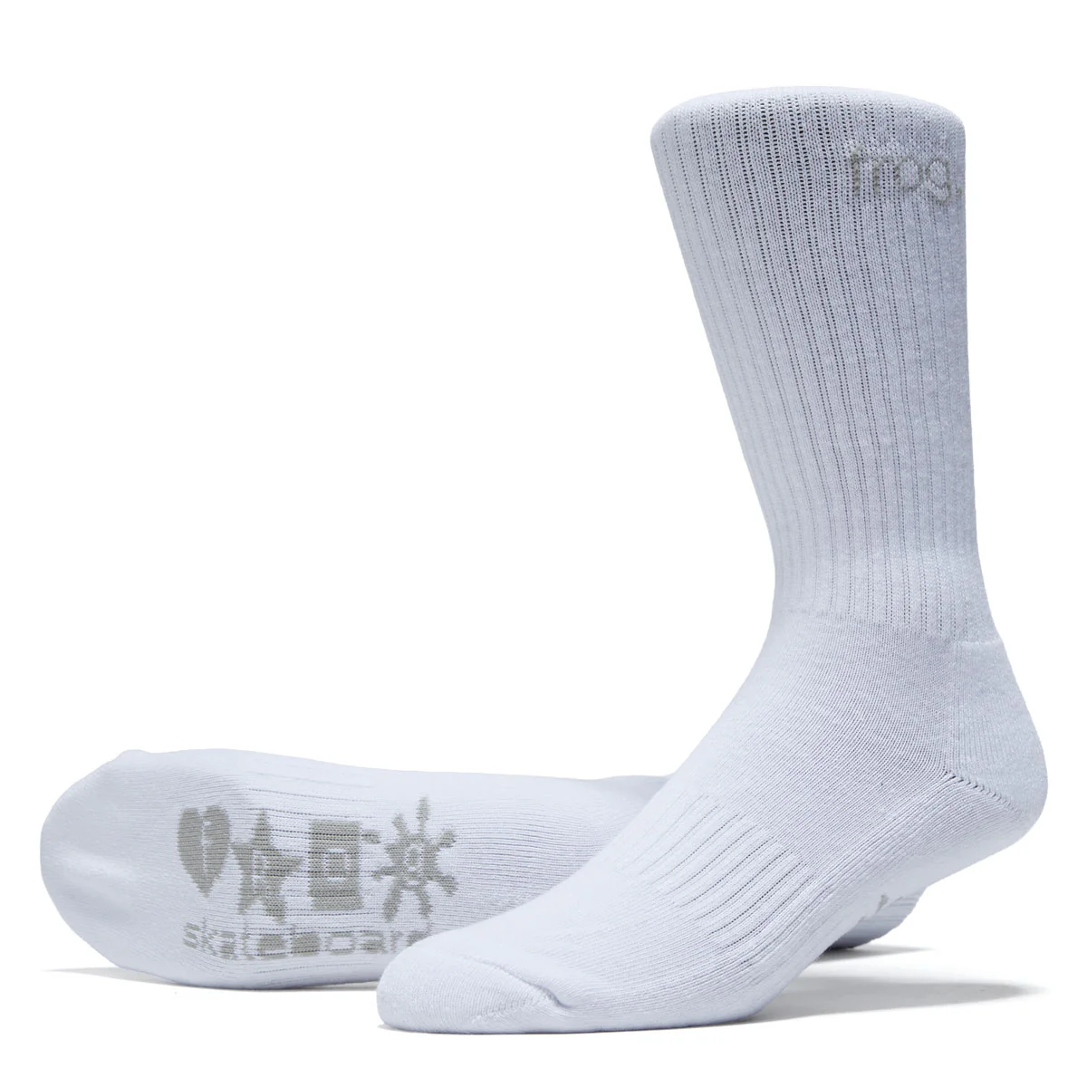 Frog Socks - White II - Image 2
