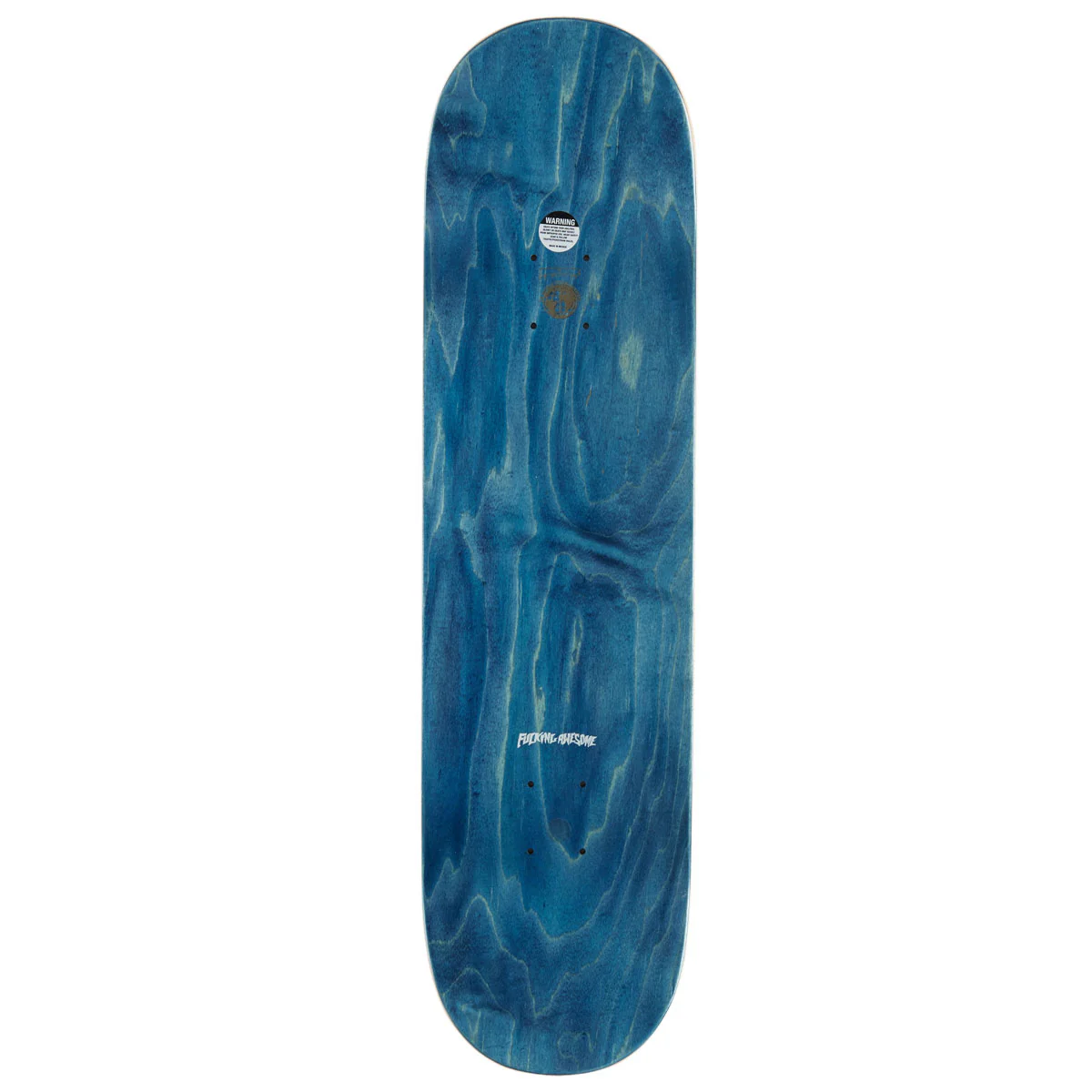 Fucking Awesome Angel Burn Skateboard Deck - White - 8.38" - Image 2