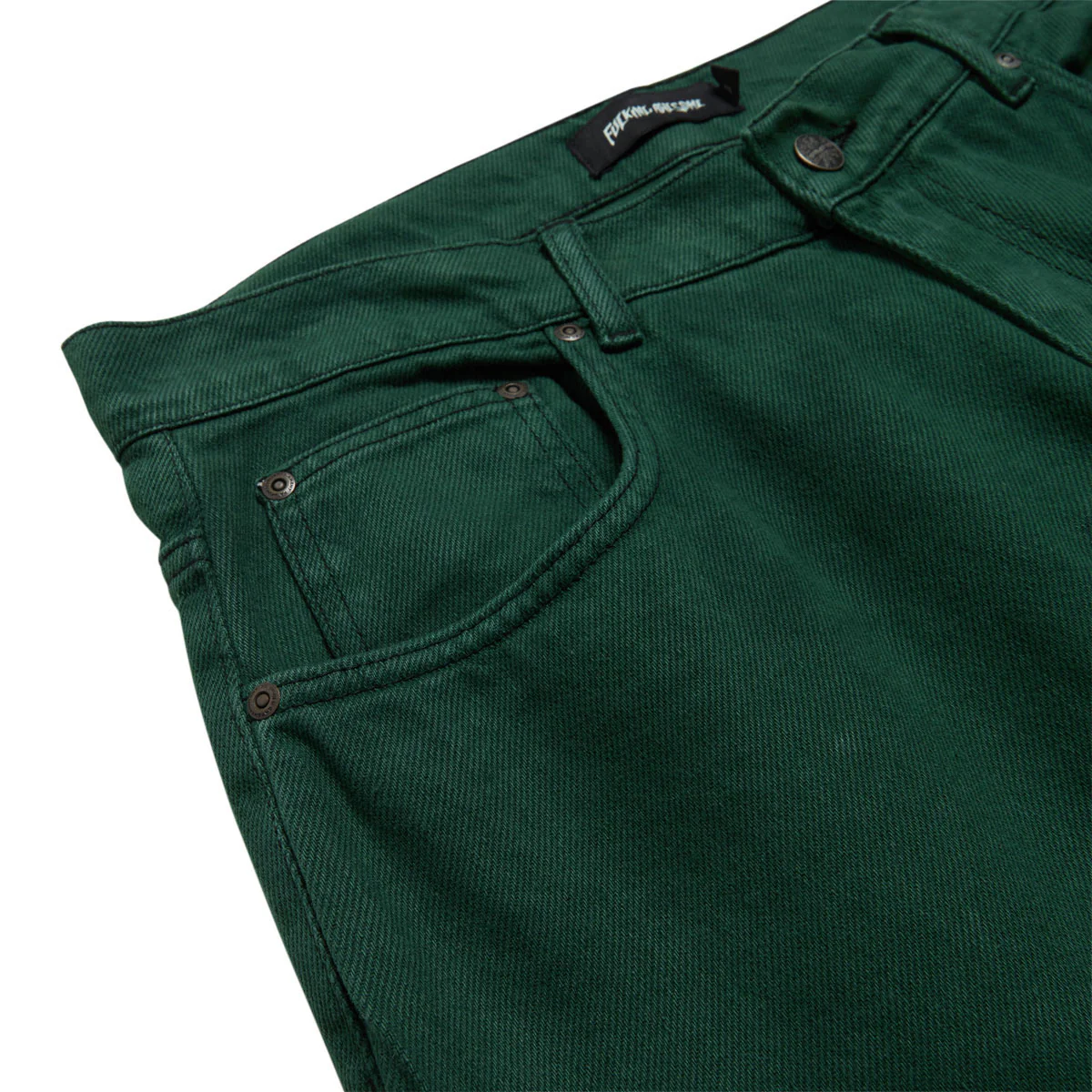 Fucking Awesome Dark Sage Fecke Jeans - Dark Sage - Image 4