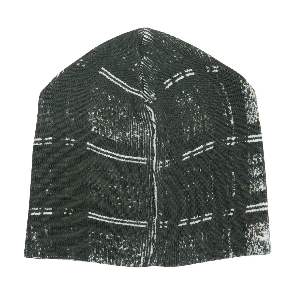 Fucking Awesome Digital Plaid Skully Beanie - Green - Image 2