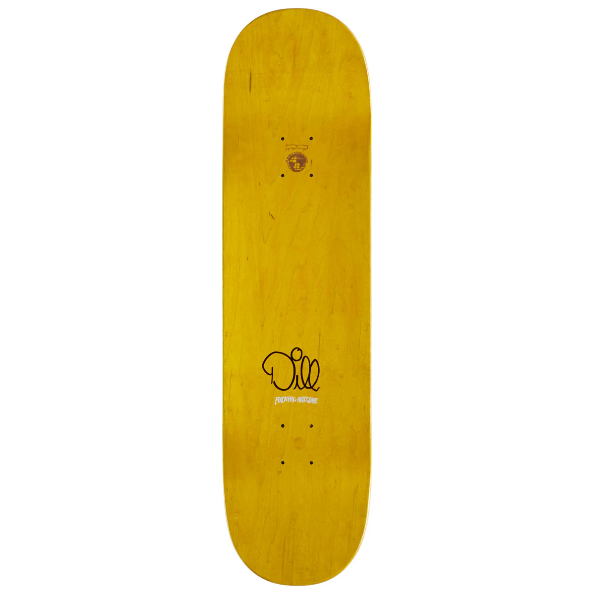 Fucking Awesome Dill Big Logo Collage Shape 1 Skateboard Deck - 8.18" - Image 2
