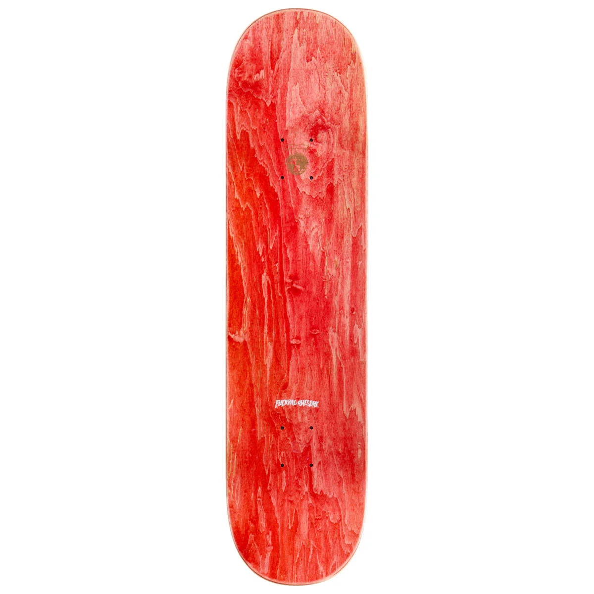 Fucking Awesome Embossed Color Skateboard Complete - Gamma Ray Blue - 8.18" - Image 2
