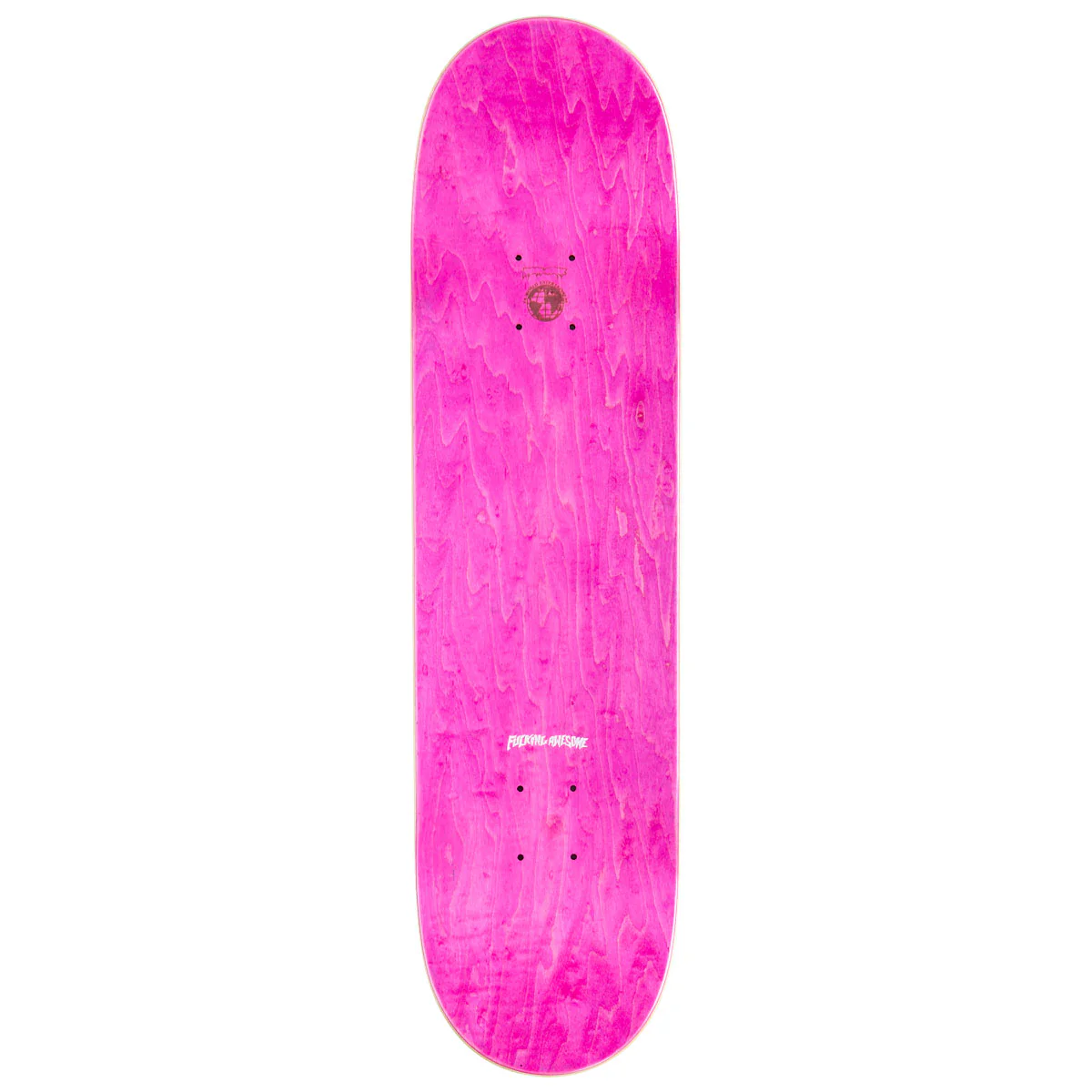 Fucking Awesome Embossed Color Skateboard Deck - Phantom Purple - 8.38" - Image 2