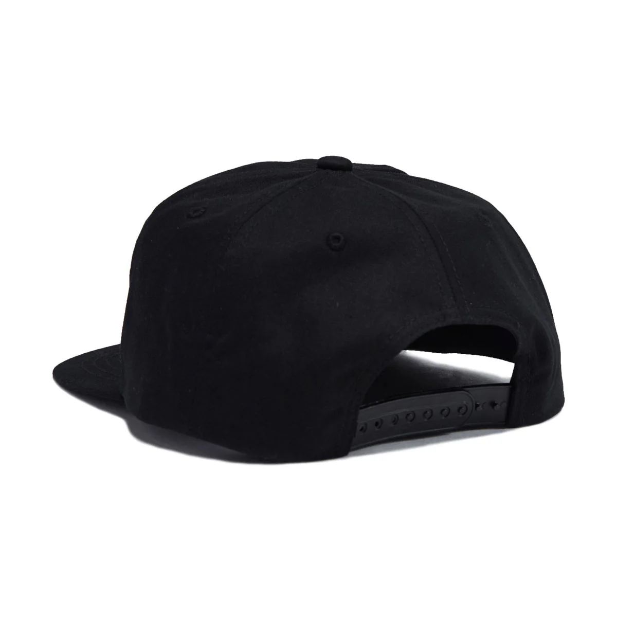Fucking Awesome Is Your Life a Mess 6 Panel Snapback Hat - Black - Image 2