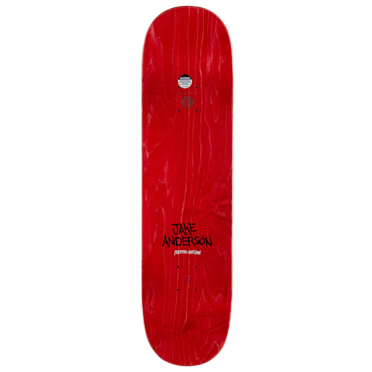 Fucking Awesome Jake Anderson Prayers Skateboard Deck - 8.38" - Image 2