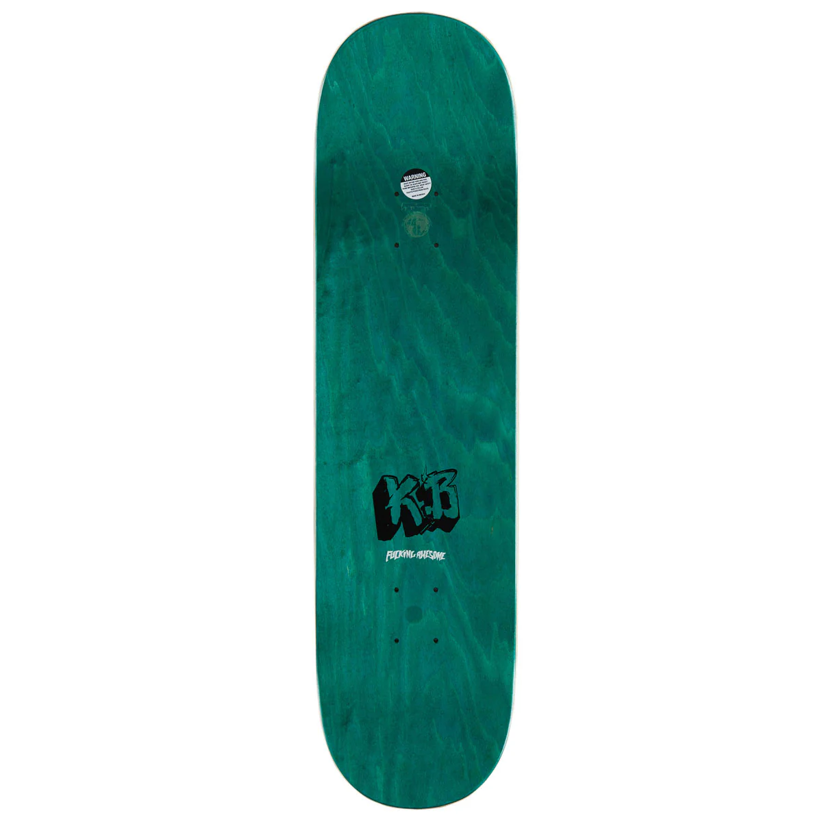 Fucking Awesome KB Joker Skateboard Complete - 8.38" - Image 2