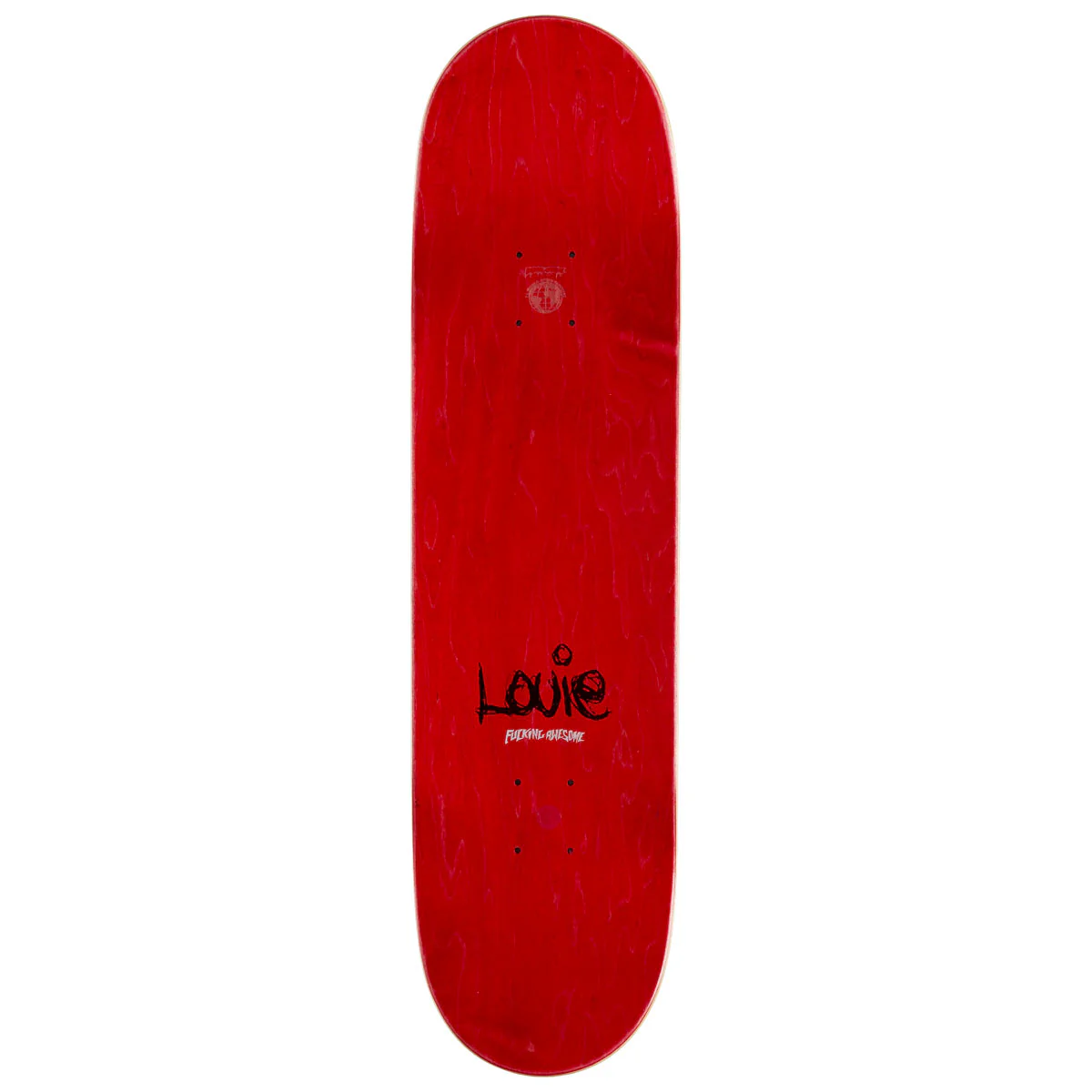 Fucking Awesome Louie 3D Frog Split Shape 2 Skateboard Complete - 8.25" - Image 2