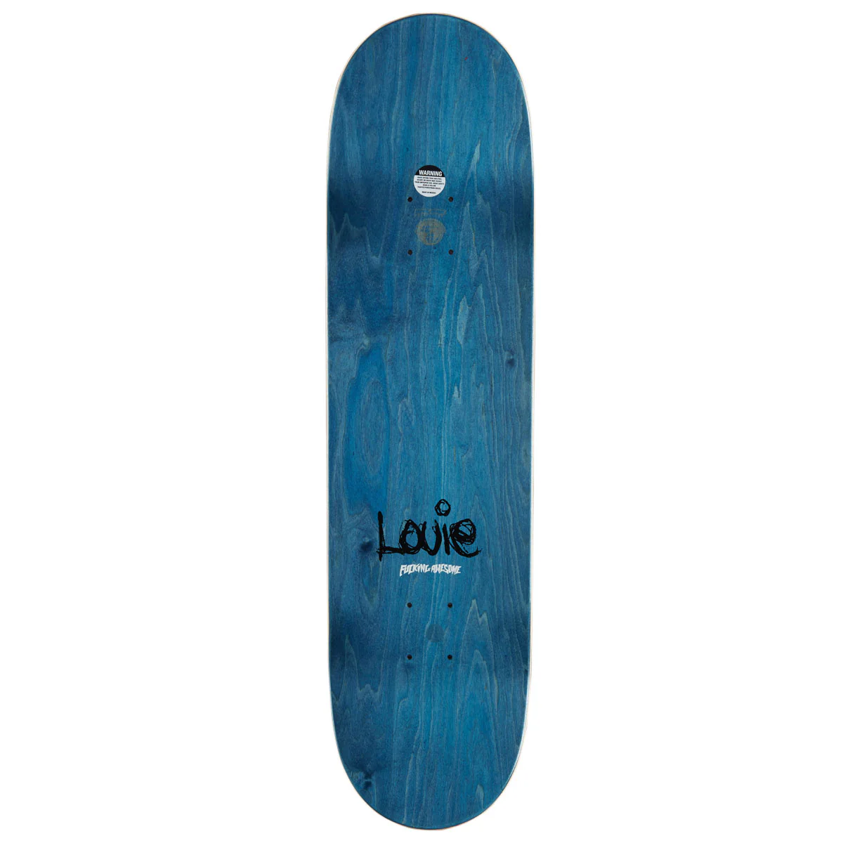 Fucking Awesome Louie Lopez Spider Shape 2 Skateboard Deck - 8.25" - Image 2
