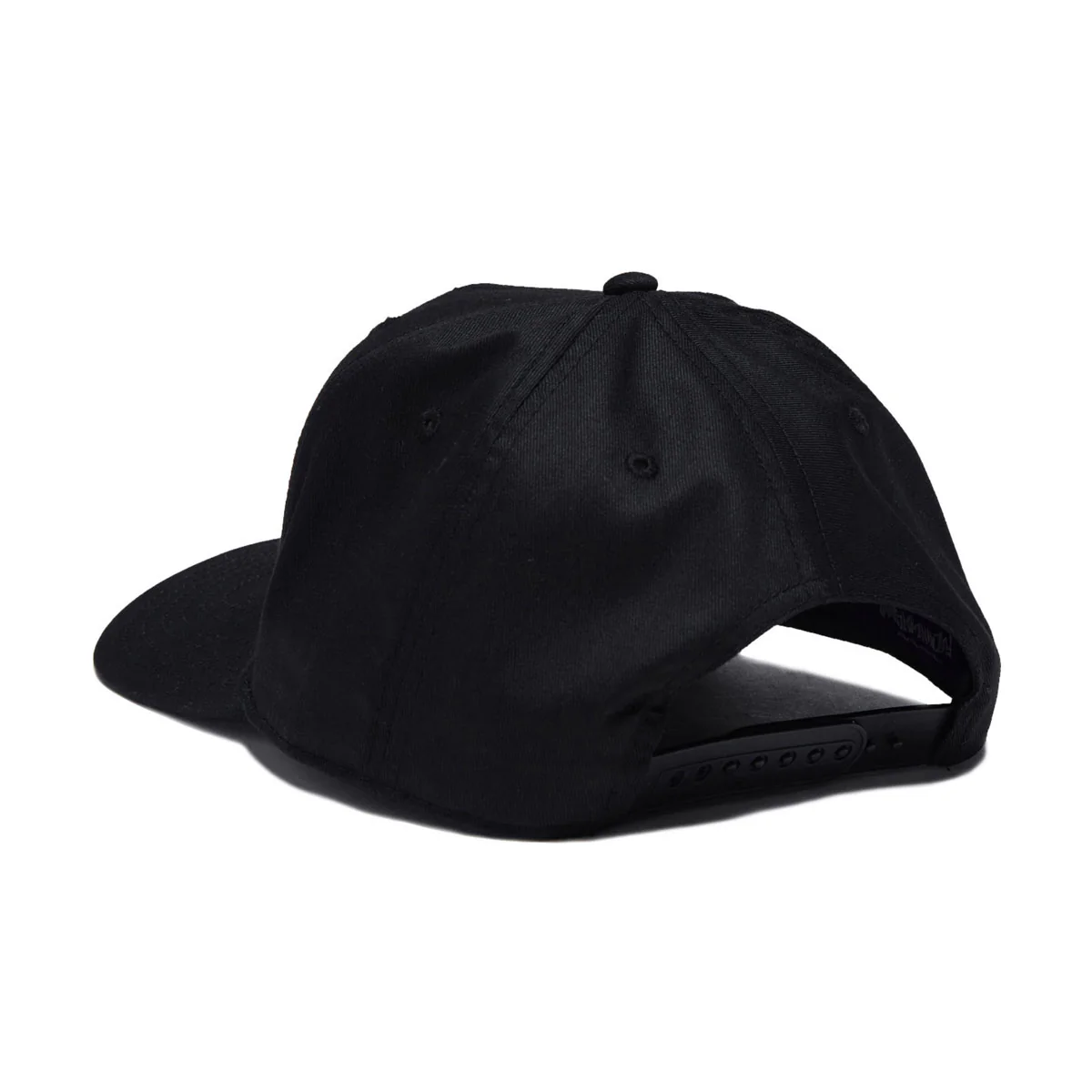 Fucking Awesome No Brain 6 Panel Snapback Hat - Black - Image 2