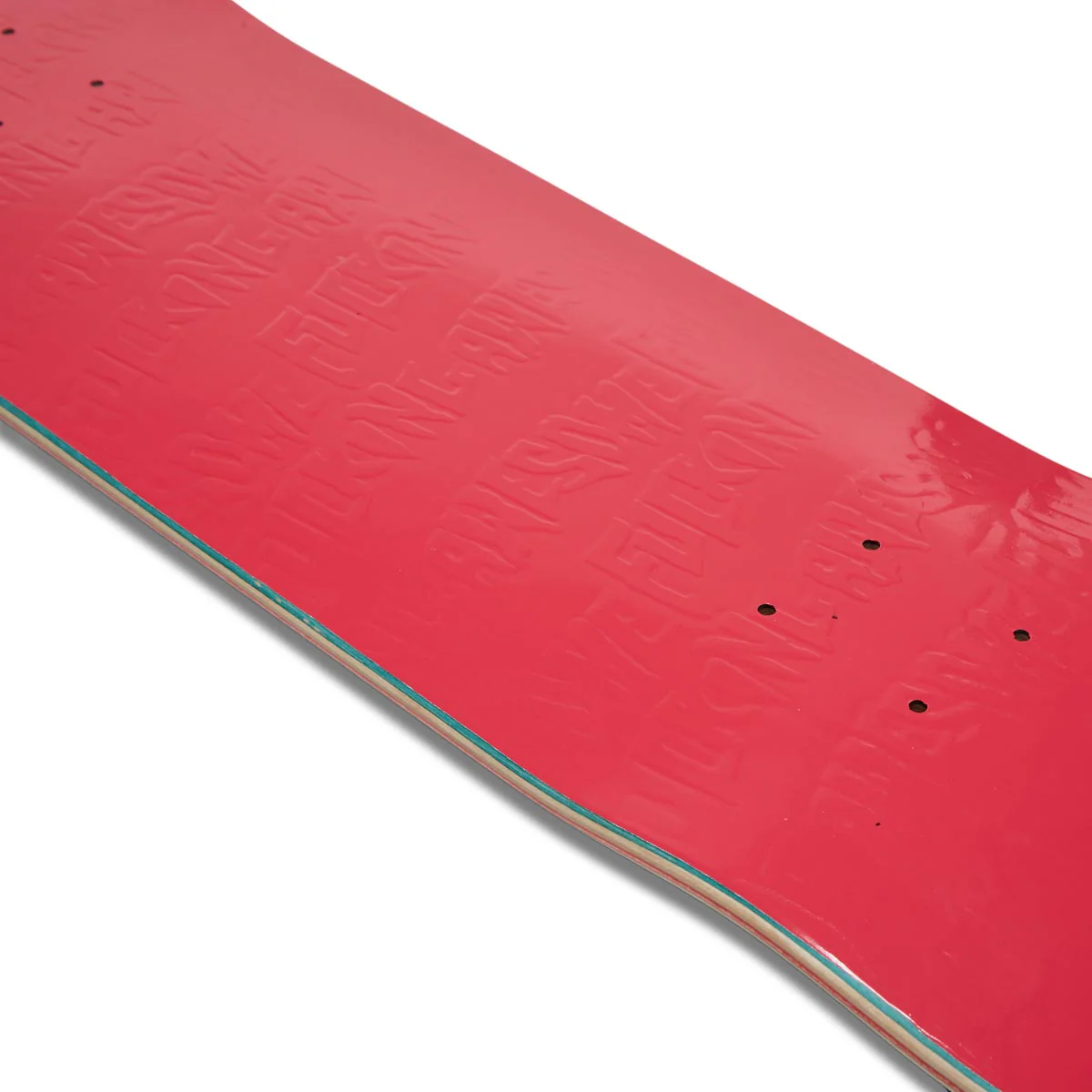 Fucking Awesome Pink Stamp Embossed Skateboard Deck - 8.50" - Image 3