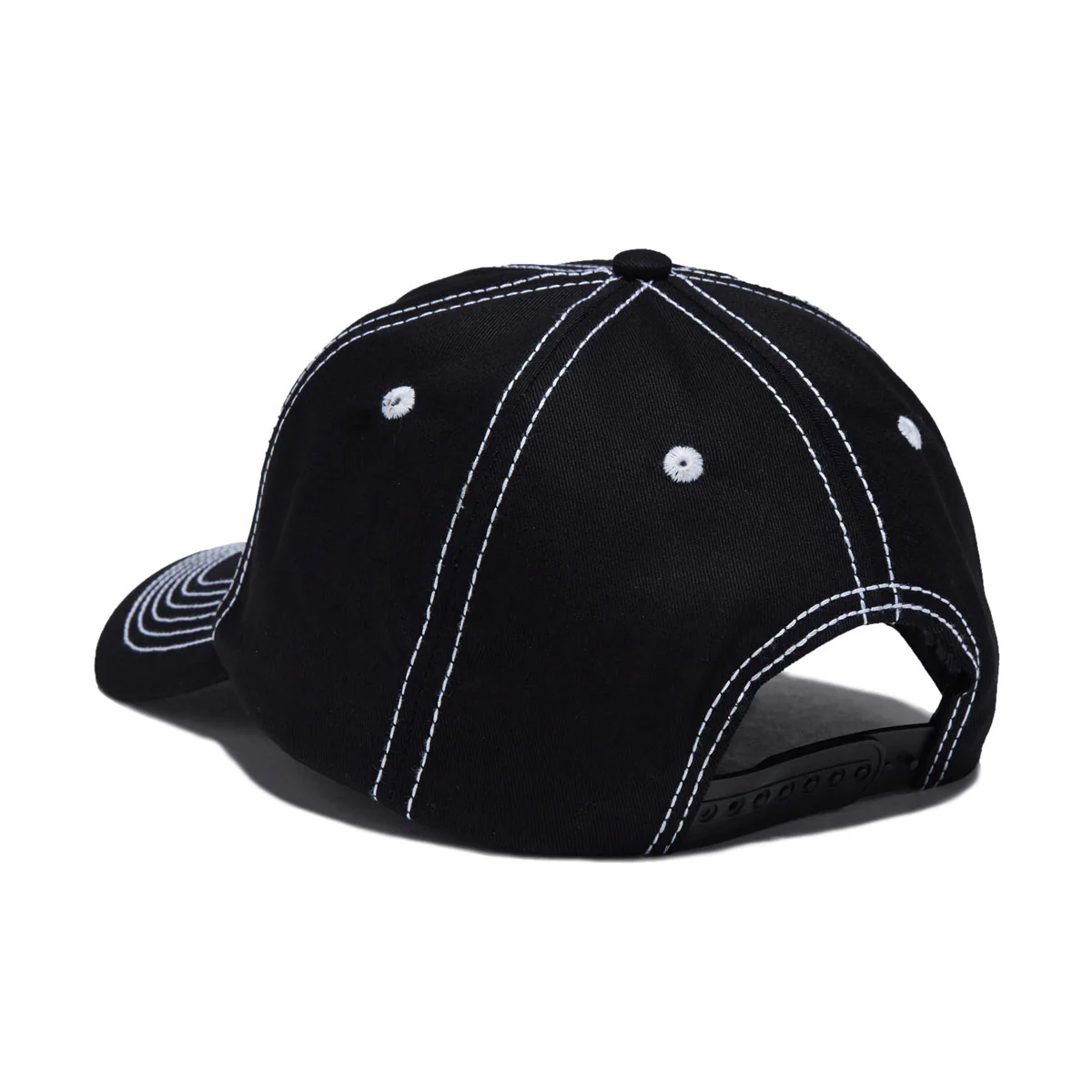 Fucking Awesome Seduction Contrast Stitch 6 Panel Hat - Black - Image 2