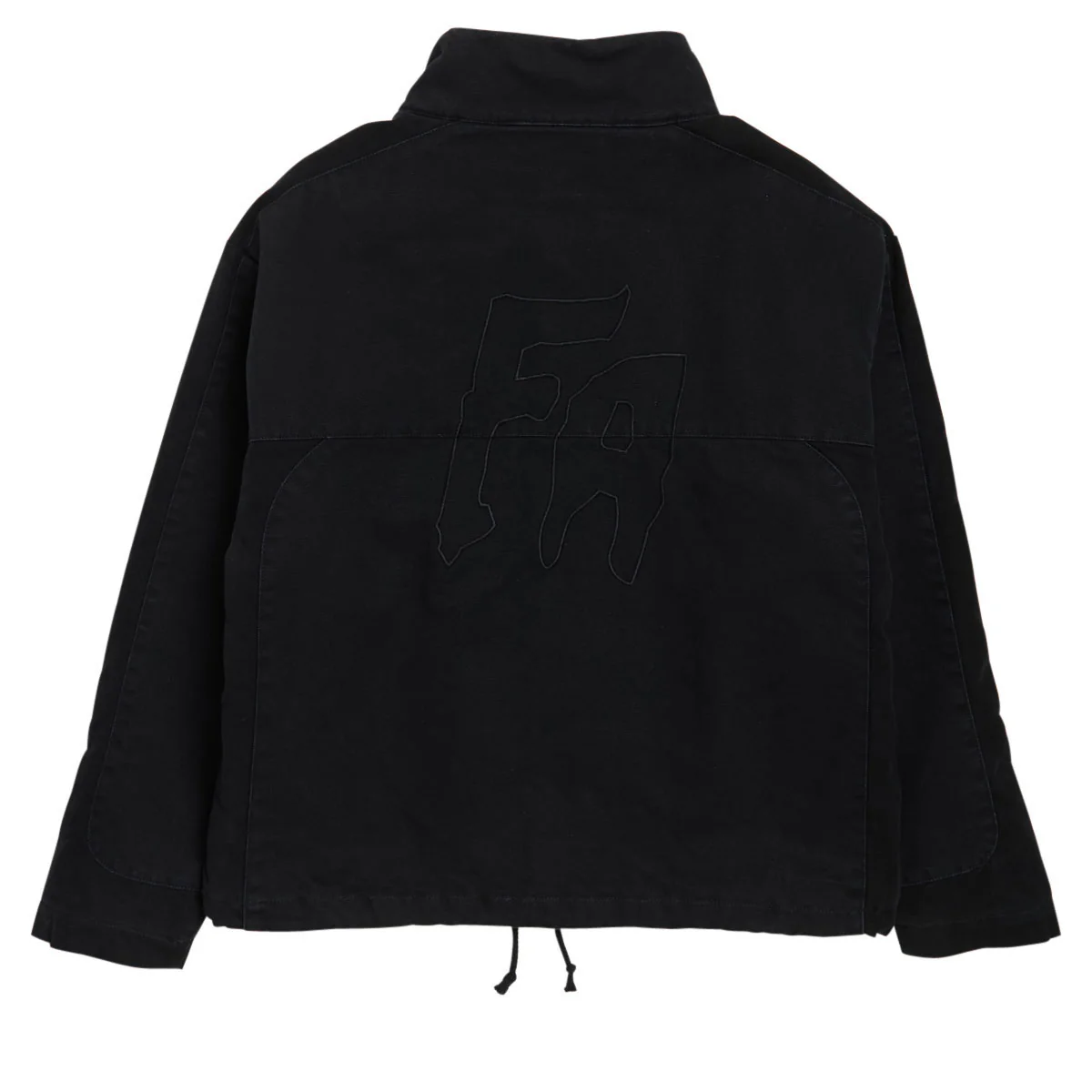 Fucking Awesome Waxed Puffer Jacket - Black - Image 2