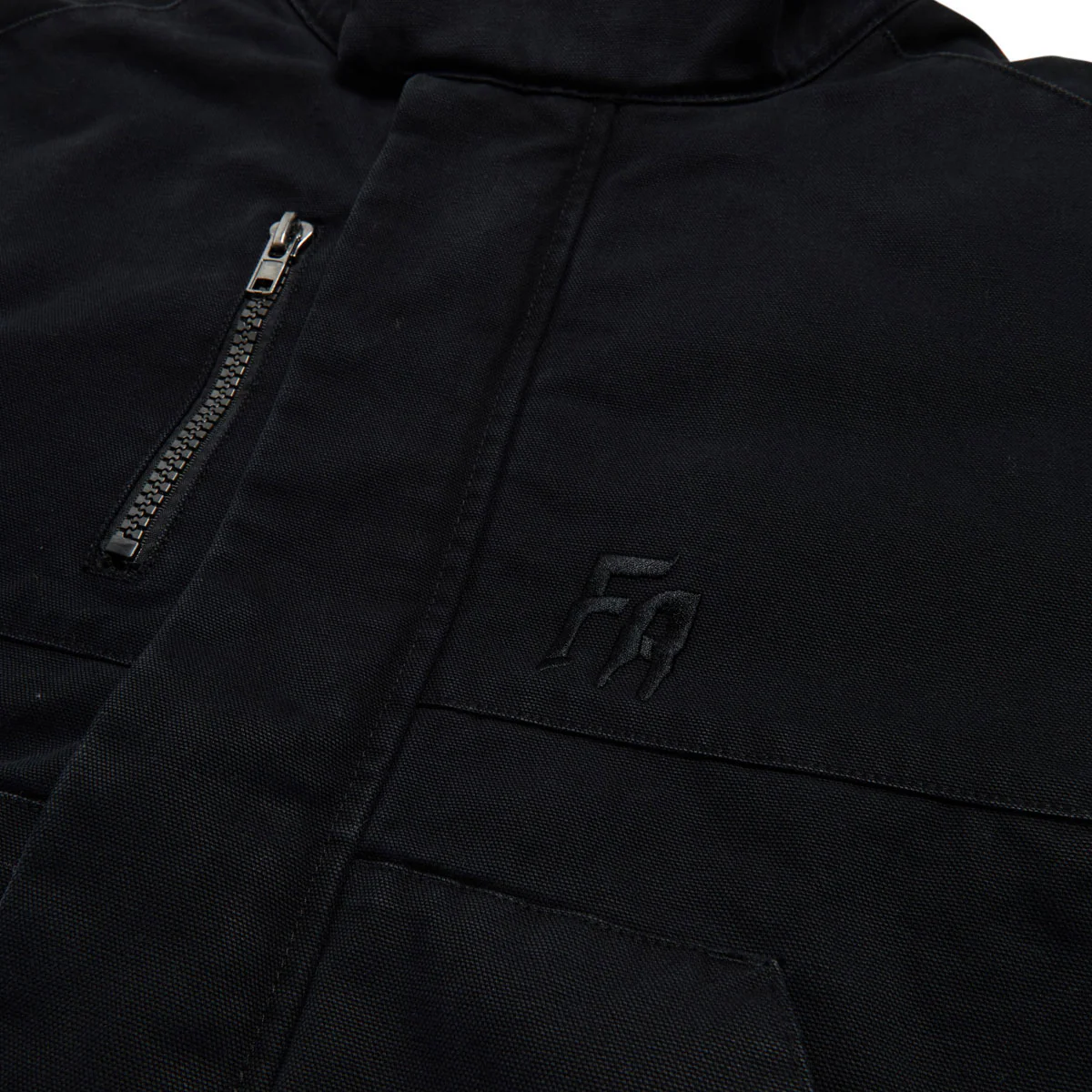 Fucking Awesome Waxed Puffer Jacket - Black - Image 5