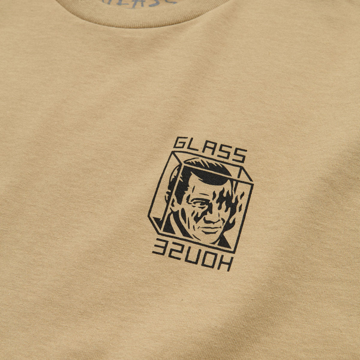 Glass House House Arrest Fire T-Shirt - Tan - Image 2