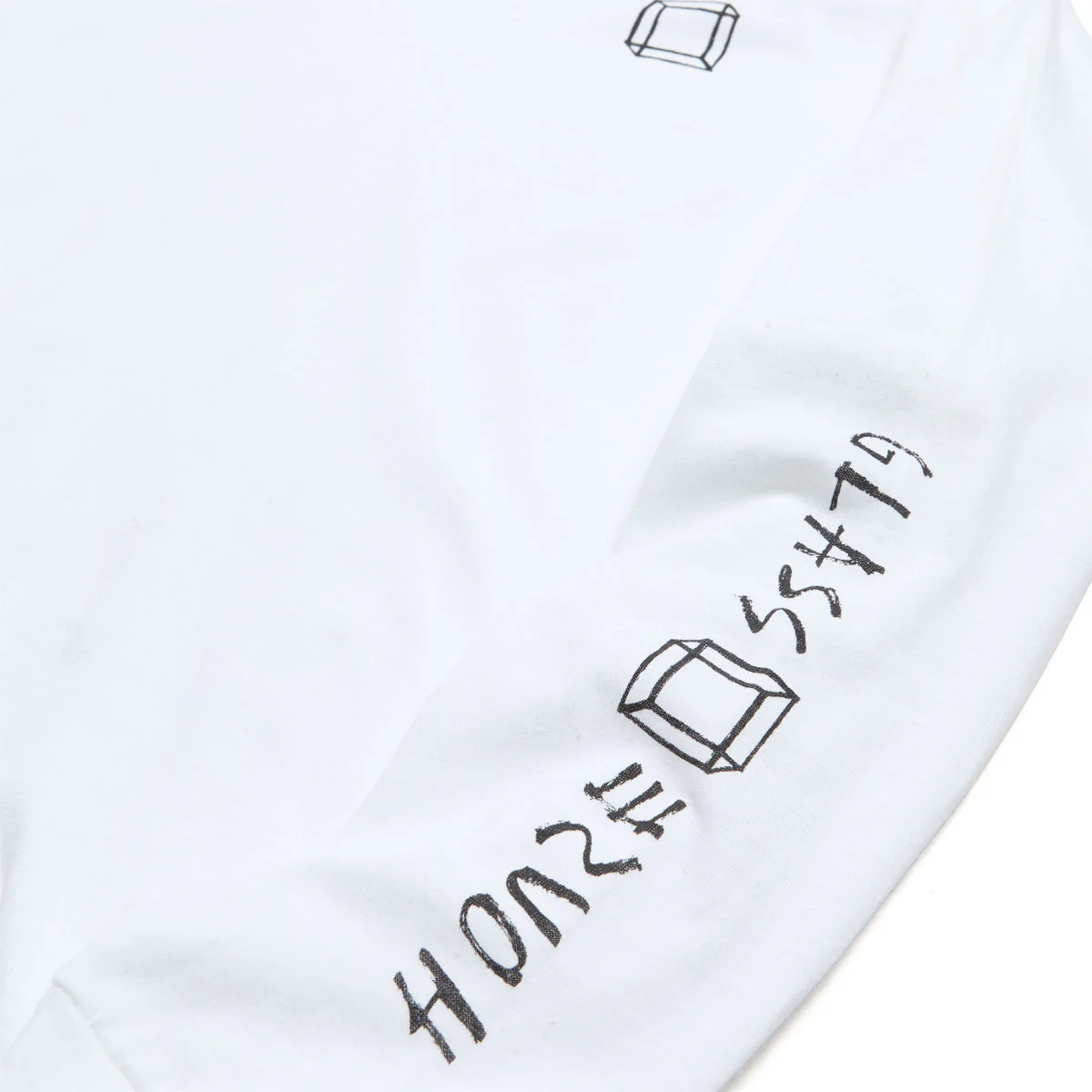 Glass House Memo Long Sleeve T-Shirt - White - Image 2