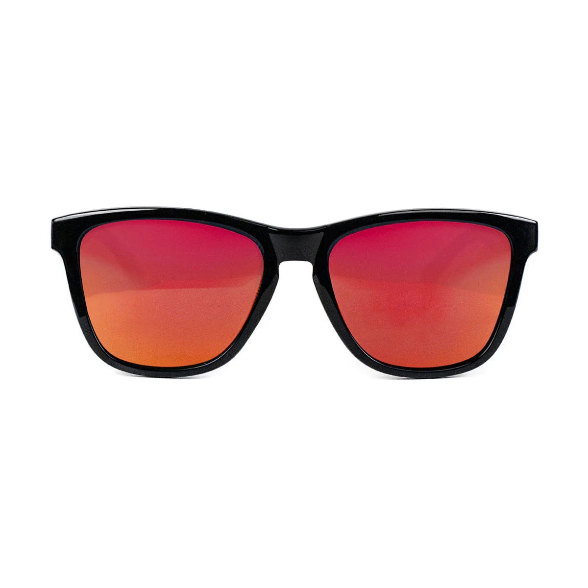 Glassy Deric Premium Polarized Sunglasses - Black/Red Mirror - Image 2