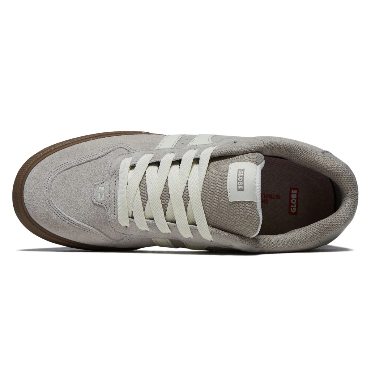 Globe Encore 2 Shoes - Grey/Tobacco Gum - Image 3