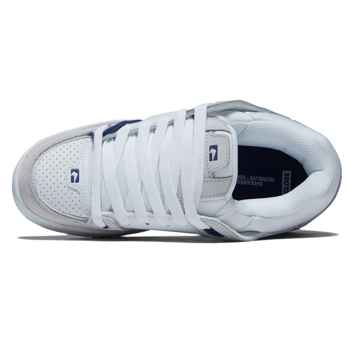 Globe Fusion Shoes - Blue/White - Image 3