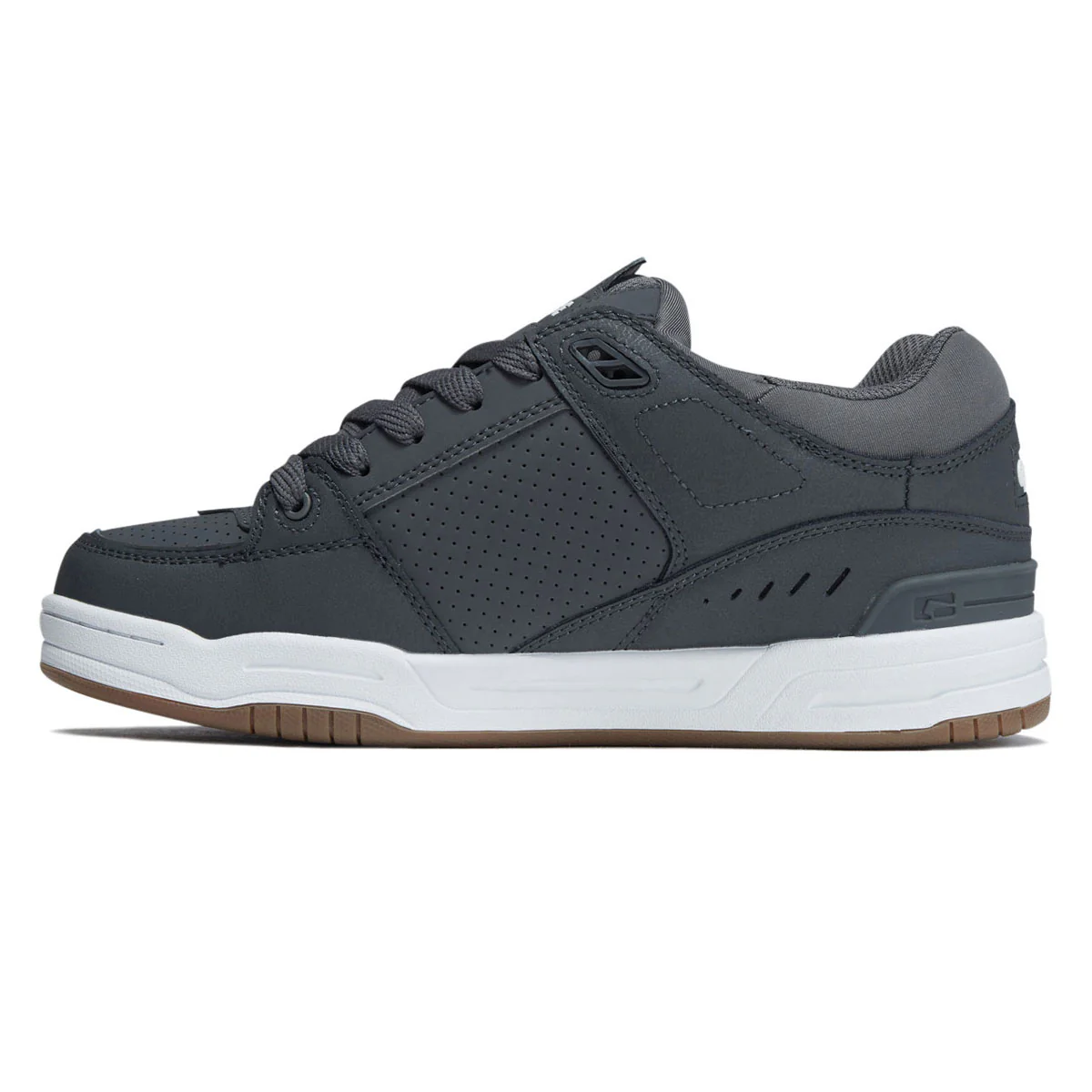 Globe Fusion Shoes - Charcoal/White - Image 2