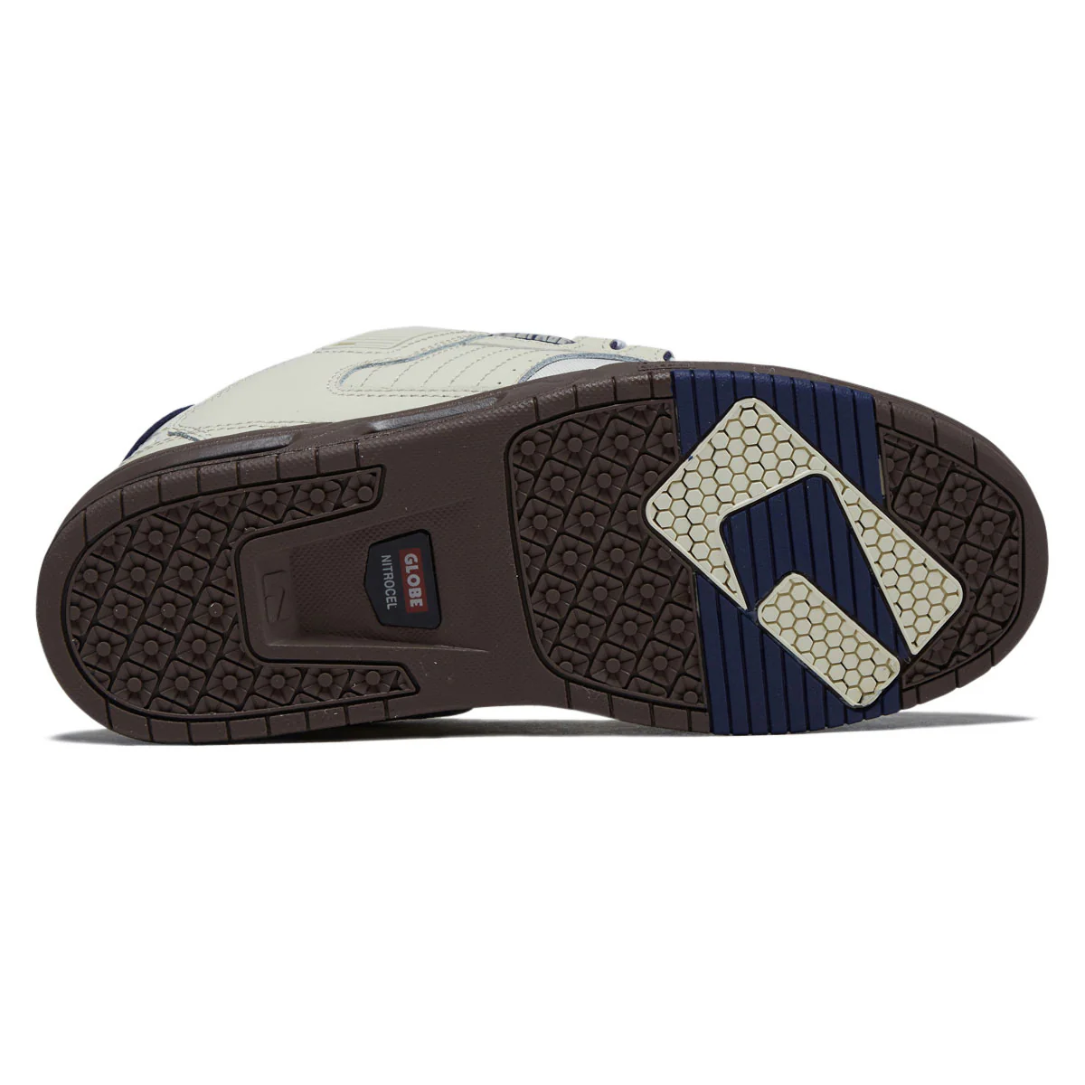 Globe Sabre Shoes - Antique White/Blue - Image 4