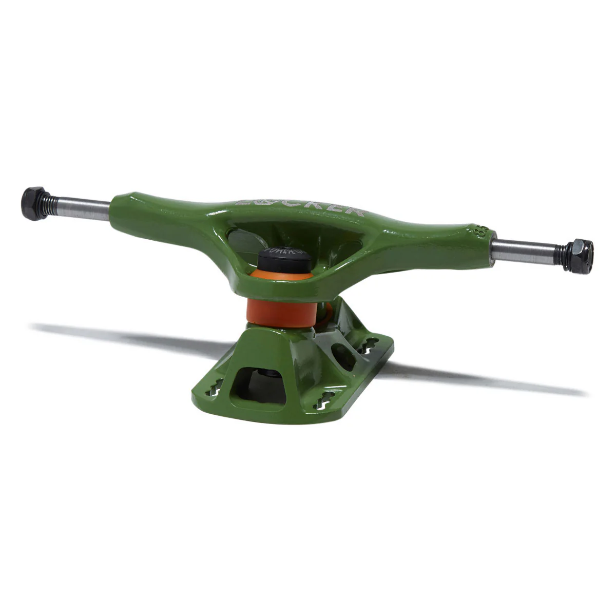 Grind King Locker Skateboard Trucks - Army Green - 8.50" - Image 2