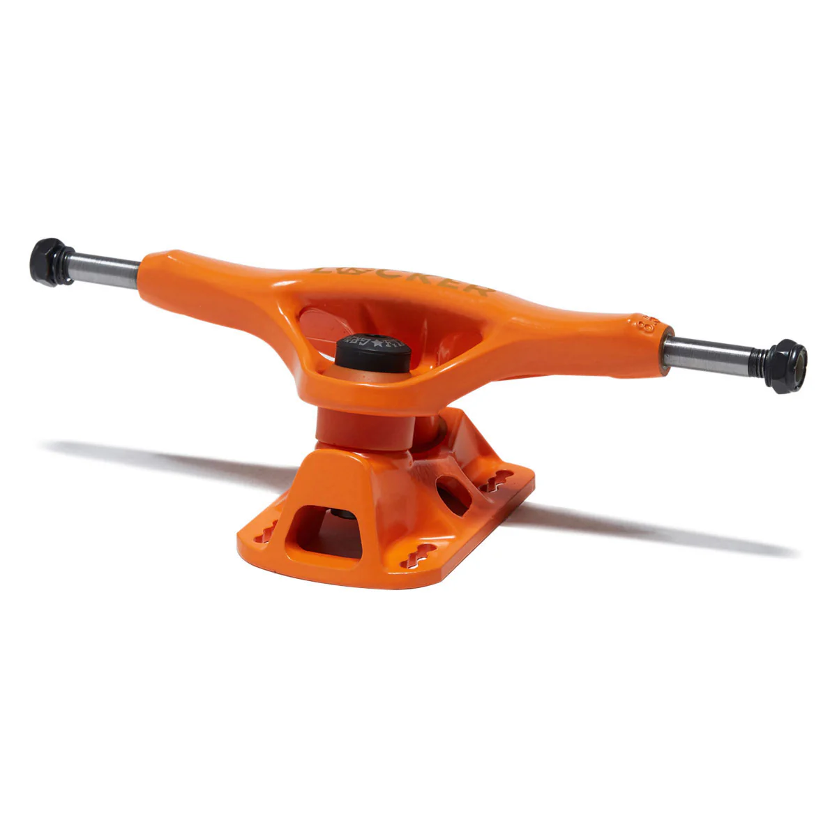 Grind King Locker Skateboard Trucks - Orange - 8.50" - Image 2