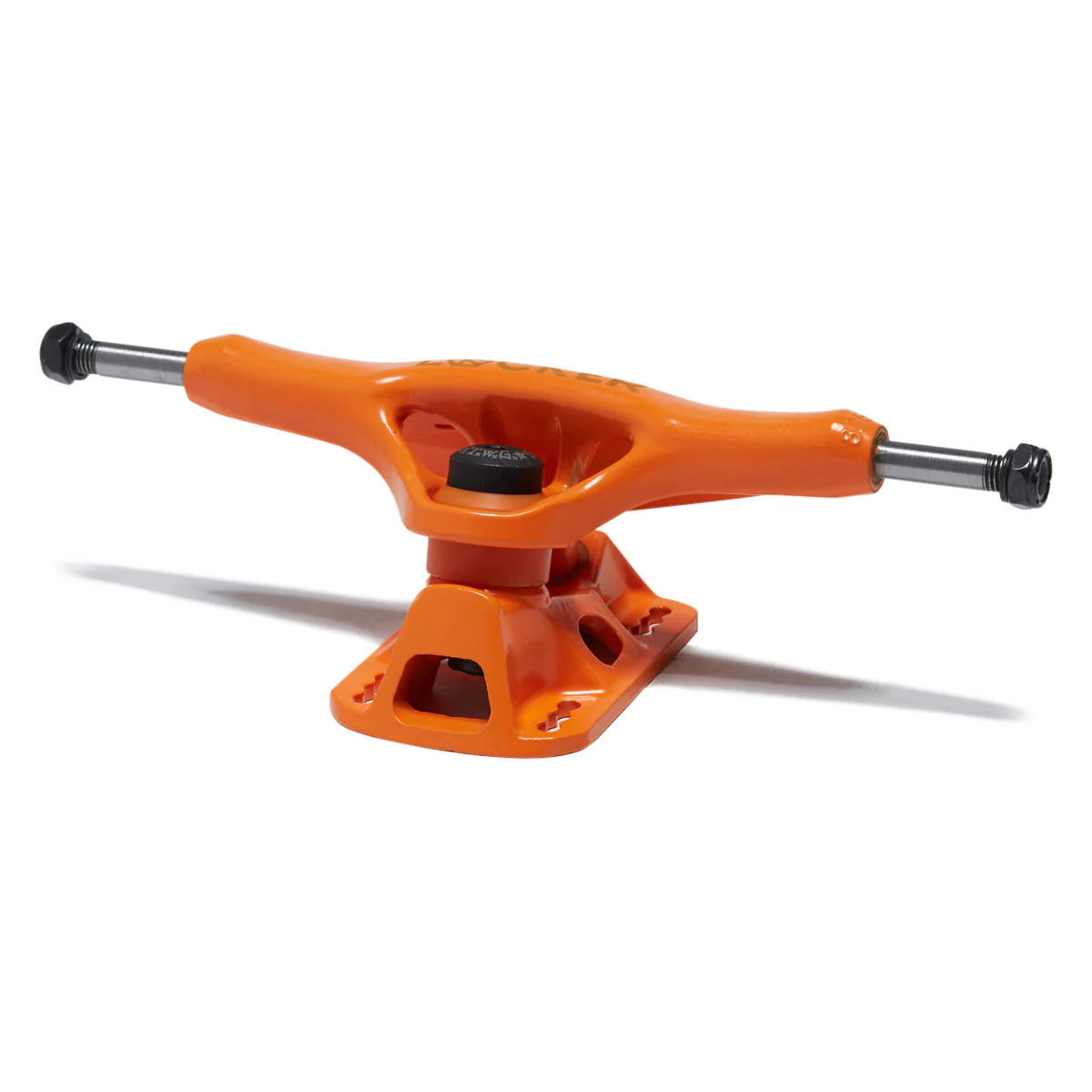 Grind King Locker Skateboard Trucks - Orange - 8.75" - Image 2