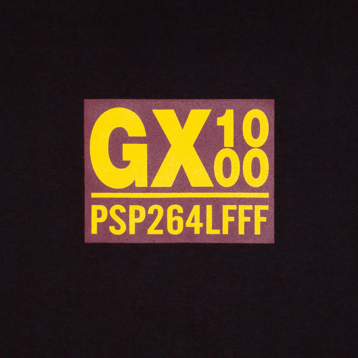 GX1000 PSP T-Shirt - Black/Yellow Font - Image 2