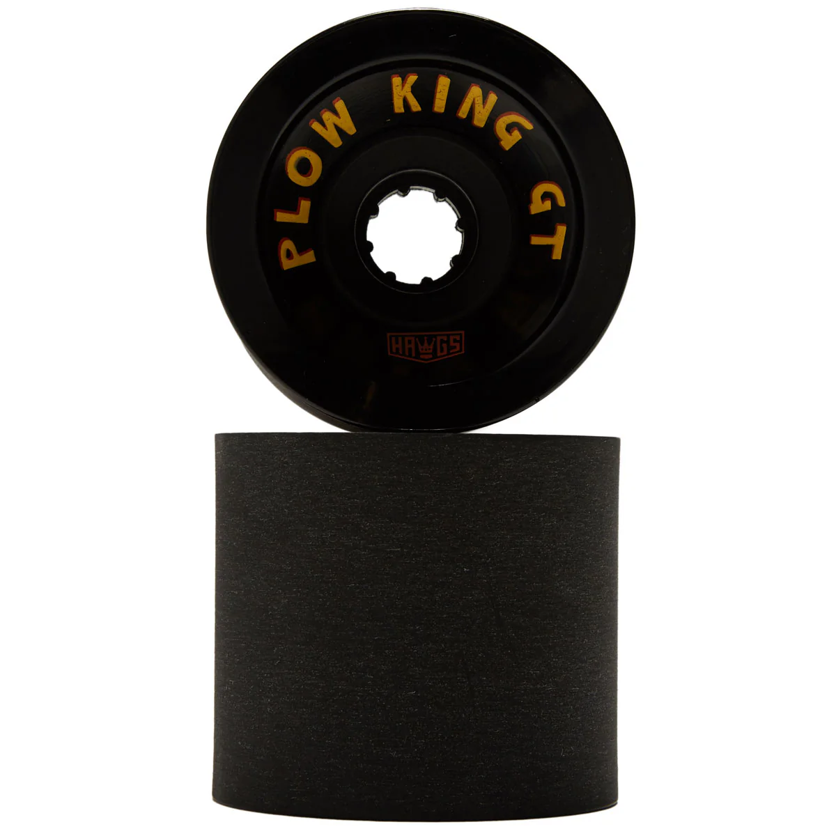 Hawgs Plow King GT 76a Longboard Wheels - Black - 74mm - Image 2