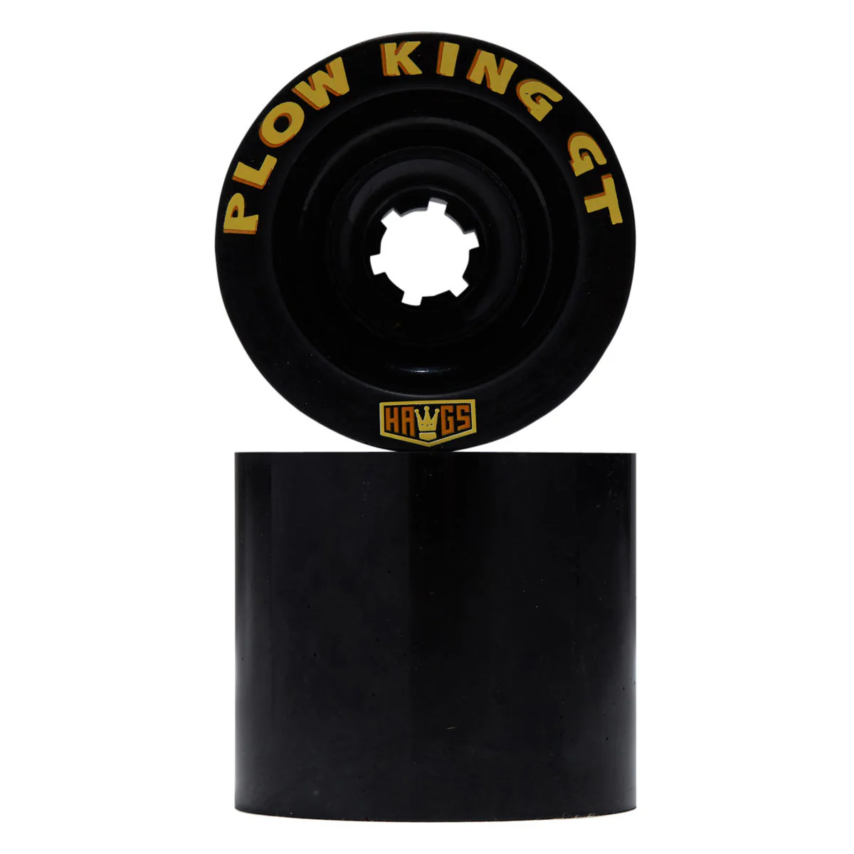 Hawgs Plow King GT 76a Longboard Wheels - Black - 73mm - Image 2