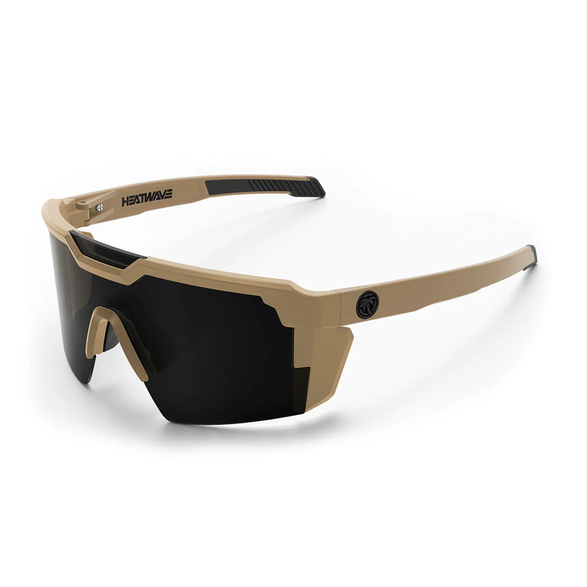 Heat Wave Visual Future Tech Sunglasses - Z87+ Desert Tan/Black Lens - Image 2