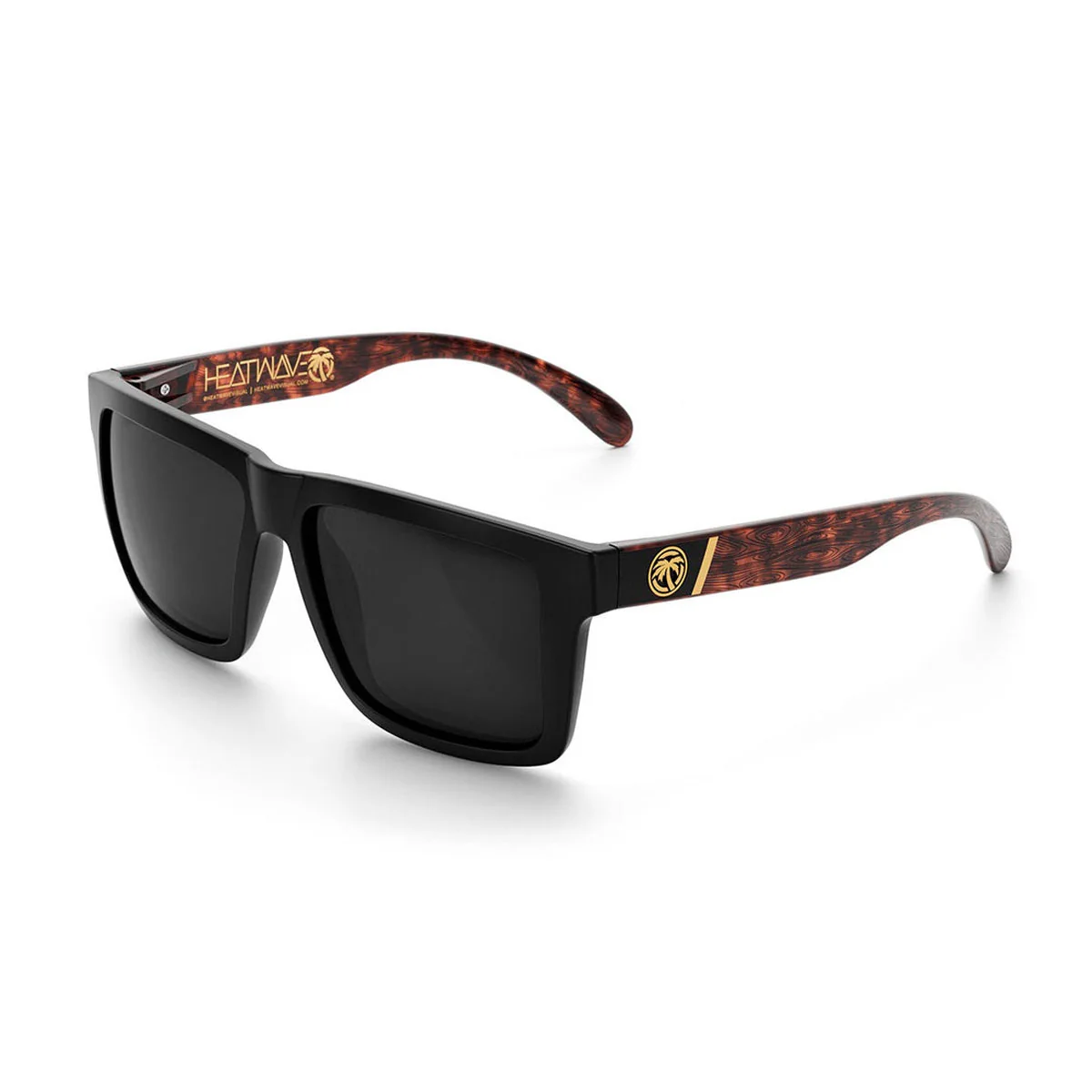Heat Wave Visual XL Vise Sunglasses - Woodgrain - Image 3