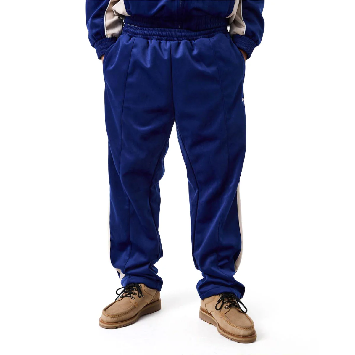 Helas Donny Tracksuit Pants - Navy/Beige - Image 3