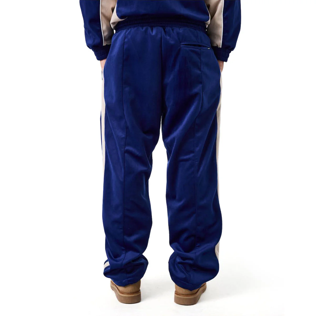 Helas Donny Tracksuit Pants - Navy/Beige - Image 5