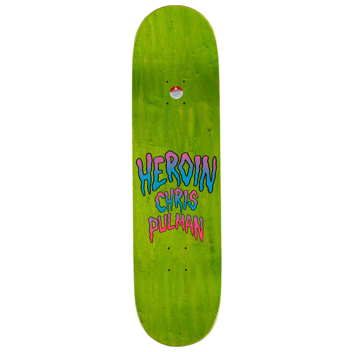 Heroin Chris Pulman Eyes Skateboard Complete - 8.50" - Image 2