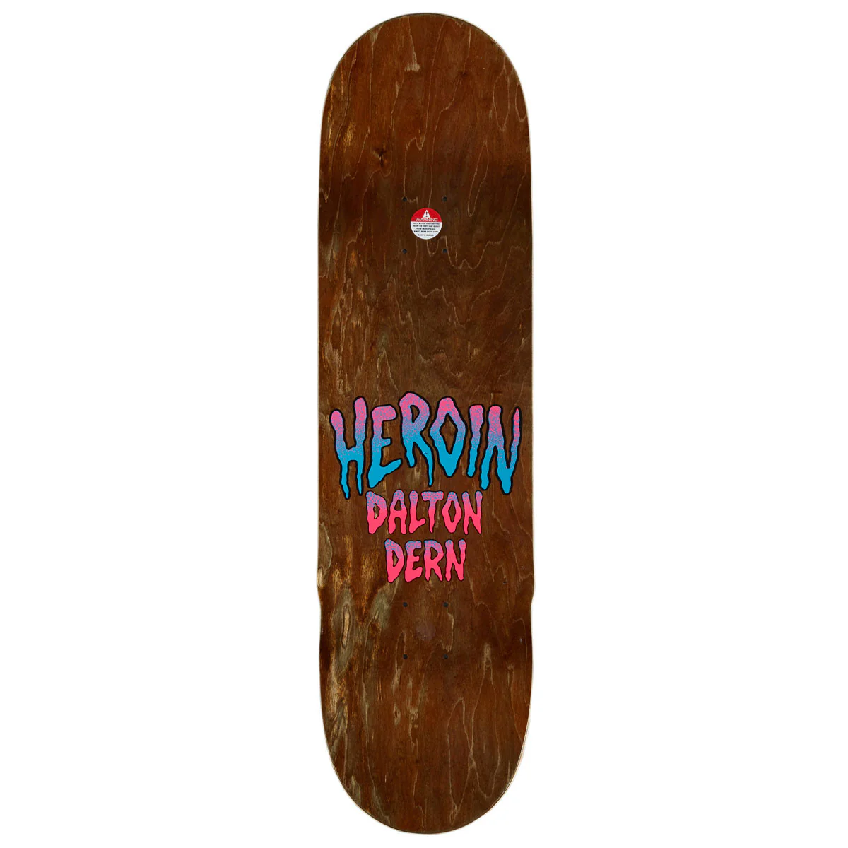 Heroin Dalton Dern Eyes Skateboard Deck - 8.625" - Image 2