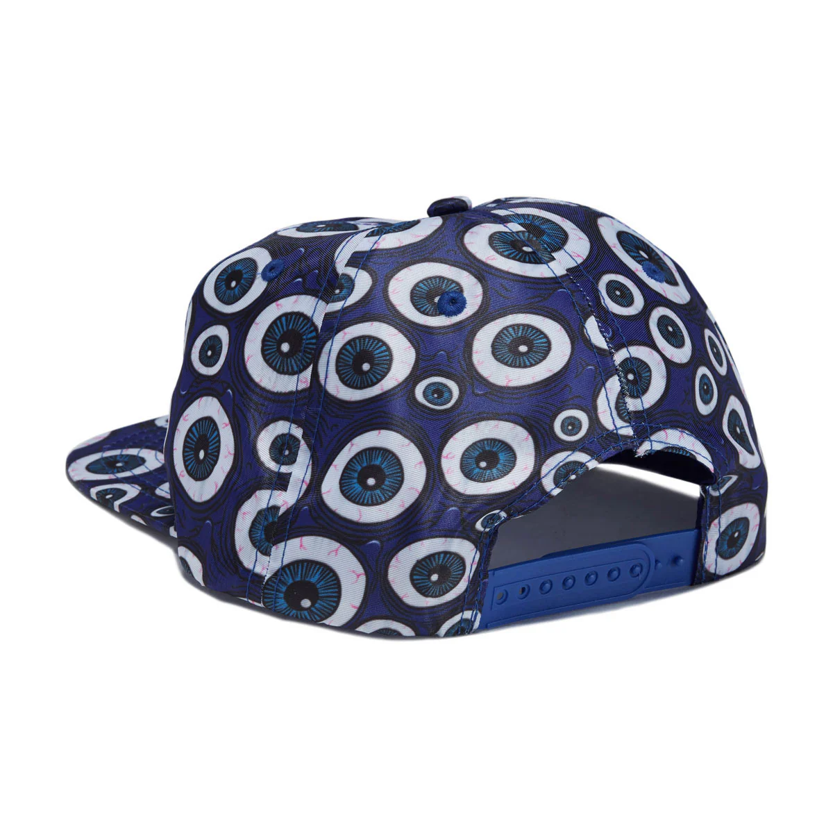 Heroin Eyes Snapback Hat - Blue - Image 2