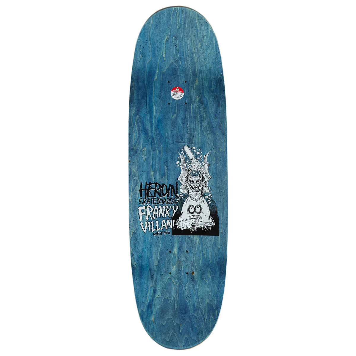Heroin Franky Villani Guest Egg Skateboard Complete - 9.50" - Image 2