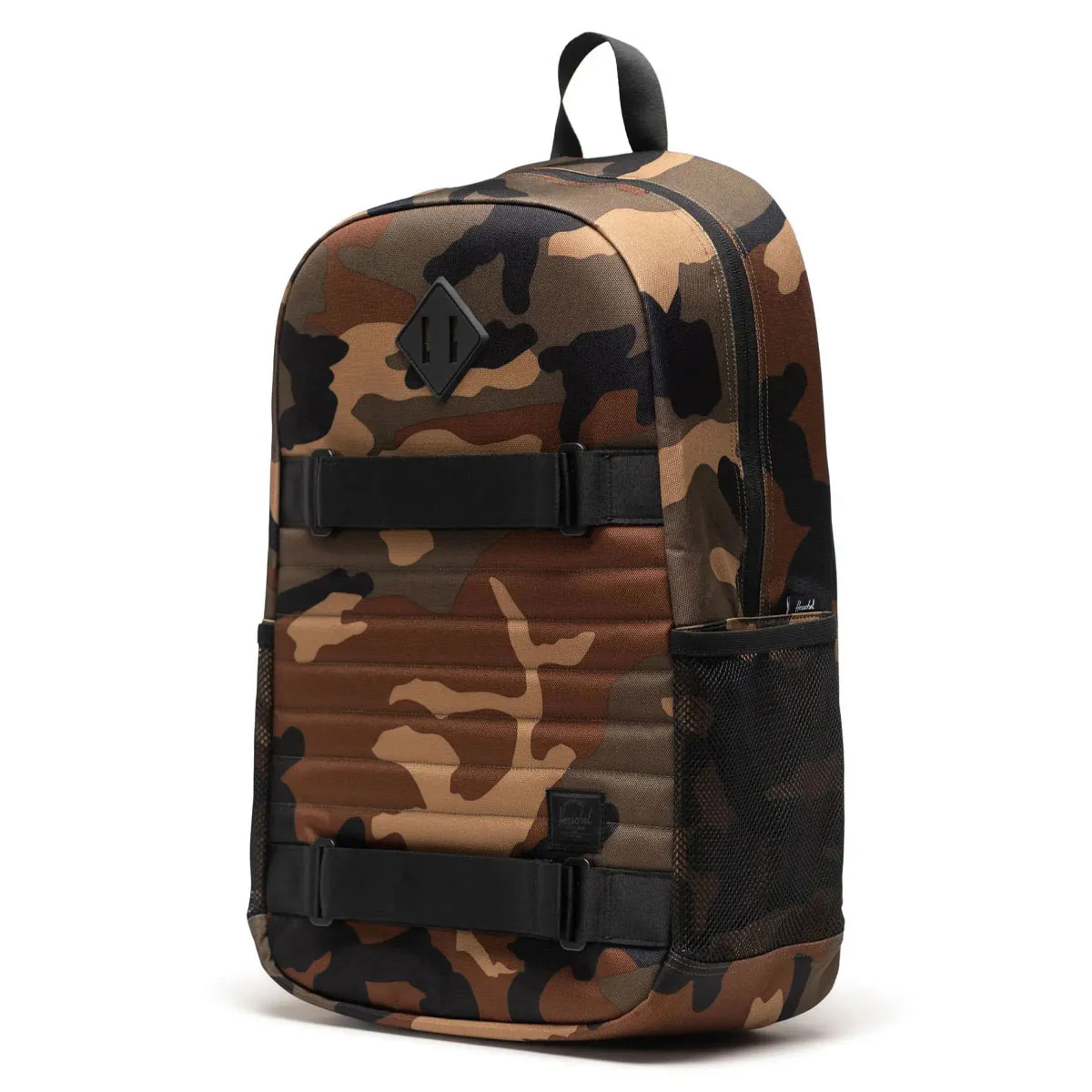Herschel Supply Fleet Skate Backpack - Woodland Camo/Black - Image 3