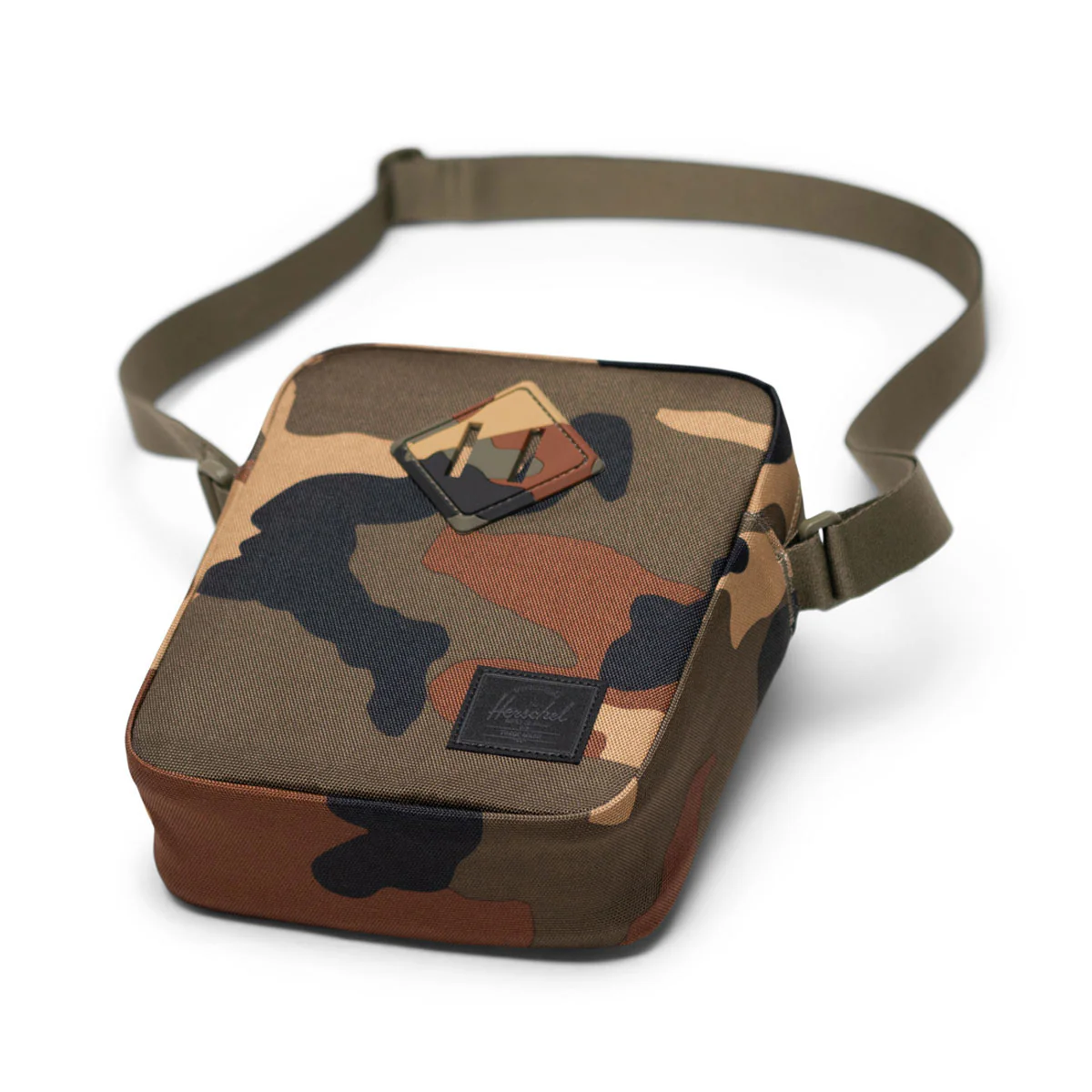 Herschel Supply Heritage Crossbody Bag - Woodland Camo/Black Label - Image 2