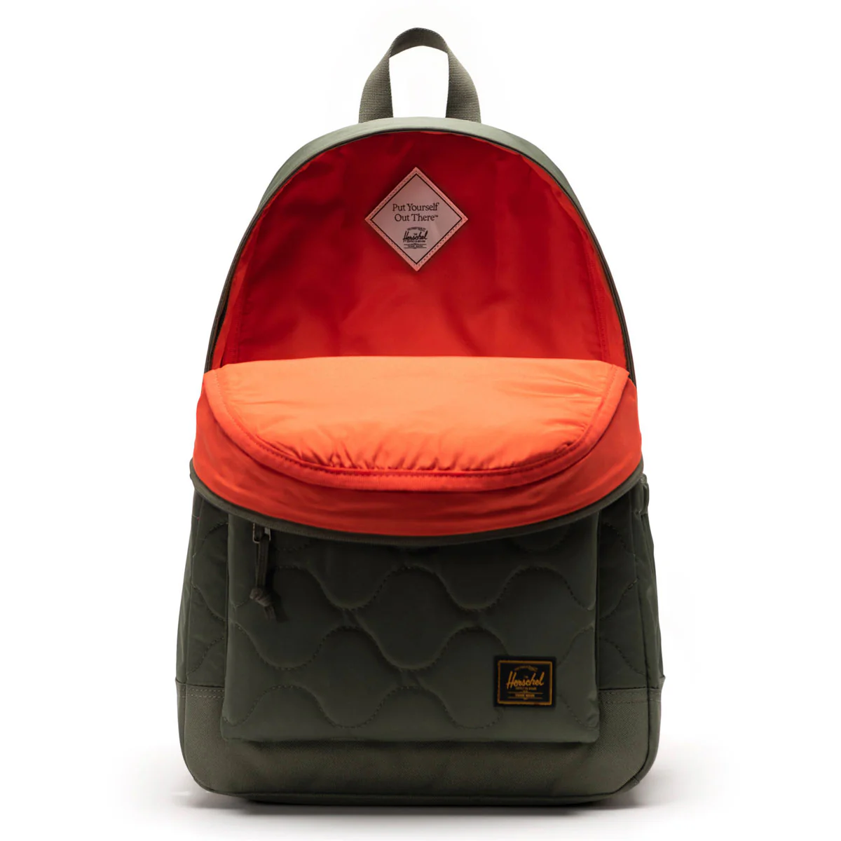 Herschel Supply Heritage Quilted Capsule Backpack - Beetle - Image 3